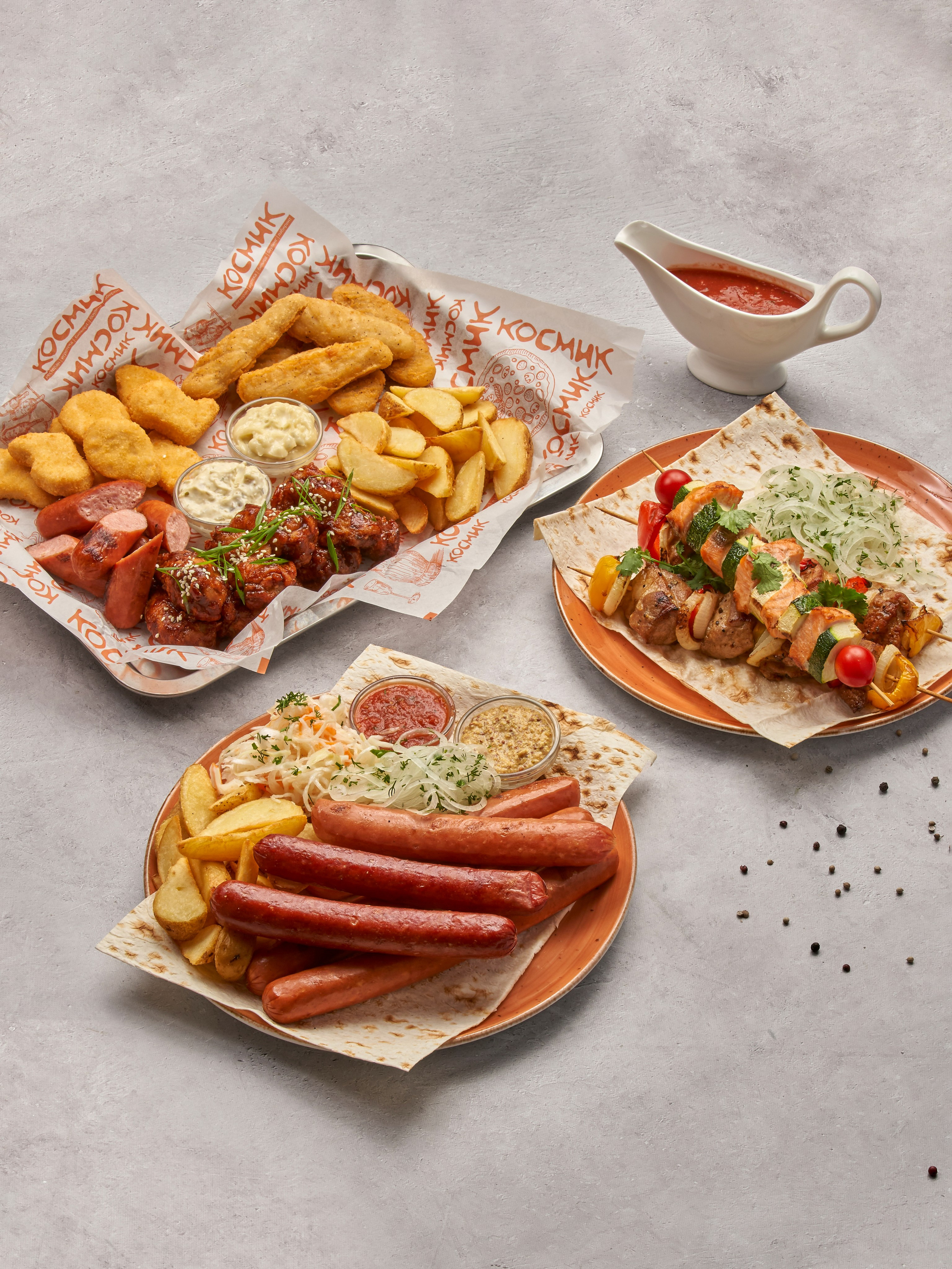 Ресторан «Космик». Контент фотограф в Москве Александр Хитько