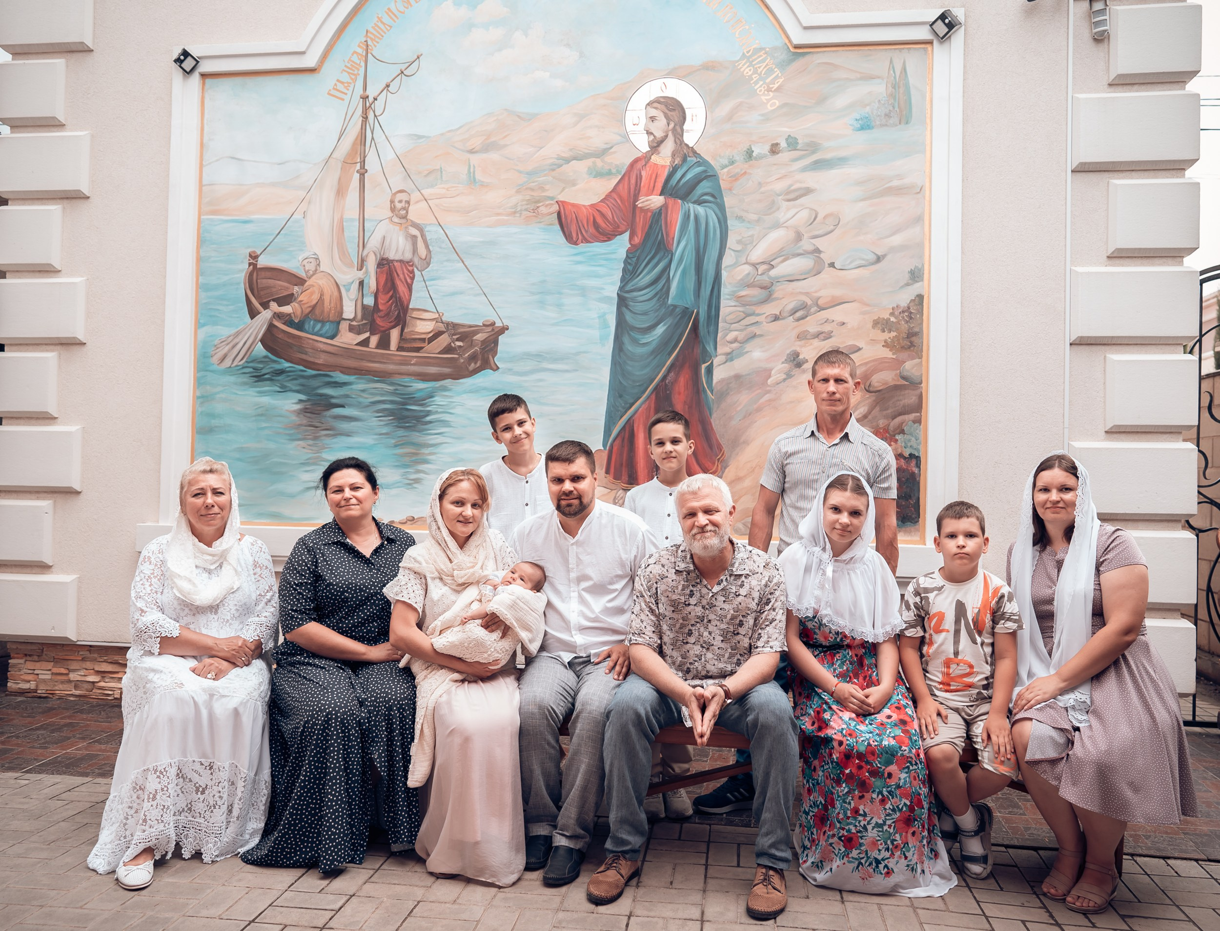 Крещение в храме св.Андрея Первозванного г. Севастополь. Церковный фотограф Севастополь