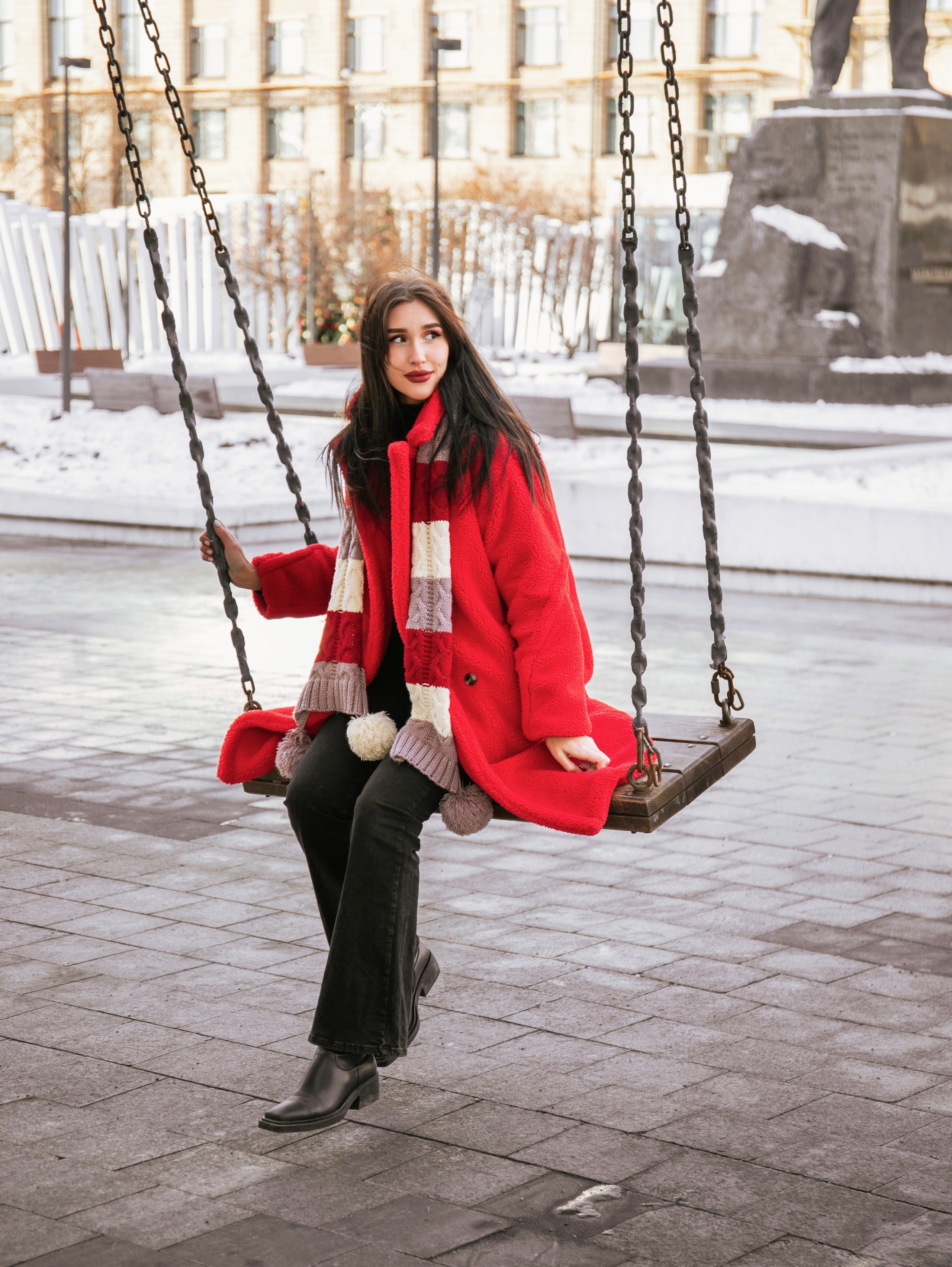 Фотопрогулка на Патриарших. Свадебный и семейный фотограф в Москве Мила Широких