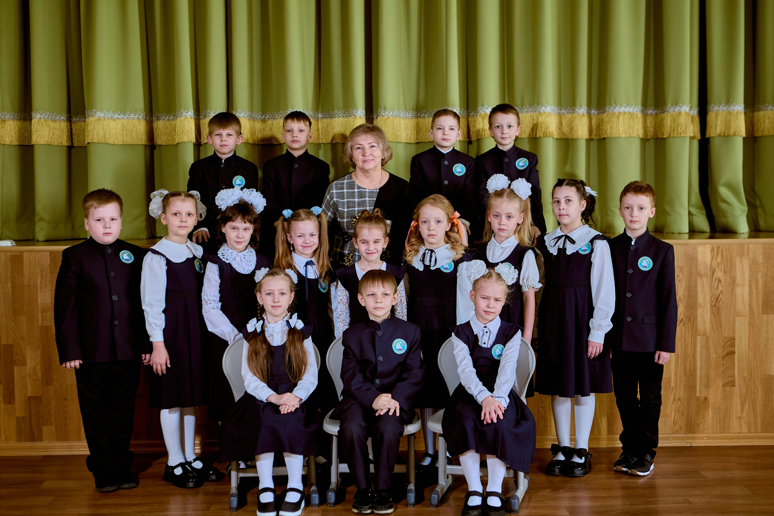 Художники из 1А общая фотография класса