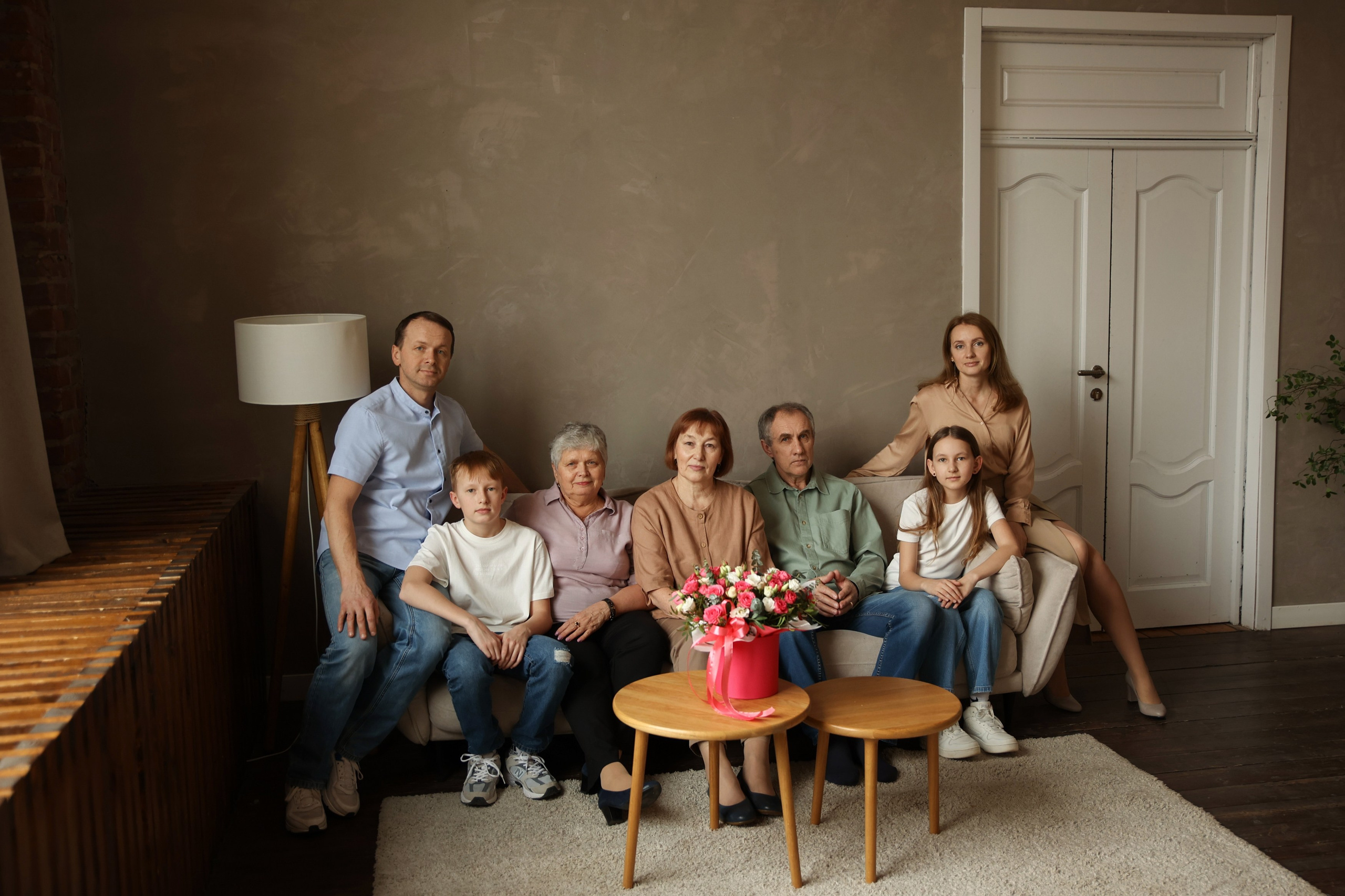 Вместе с бабушками и дедушкой. Фотограф Владимир Москва