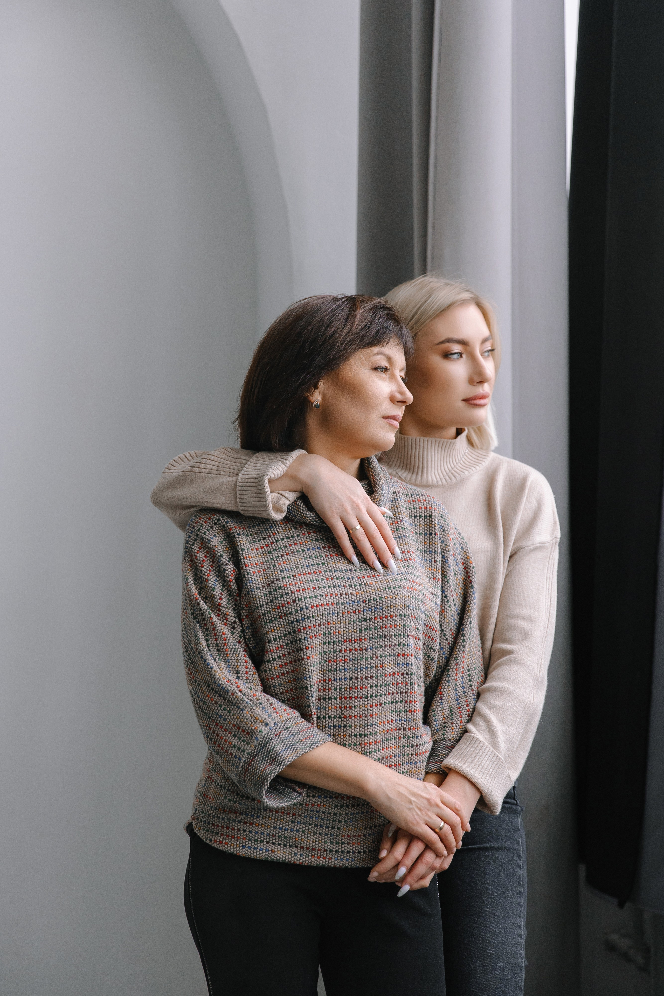 С мамой хорошо, в любом возрасте. Фотограф Елена Краснопевцева