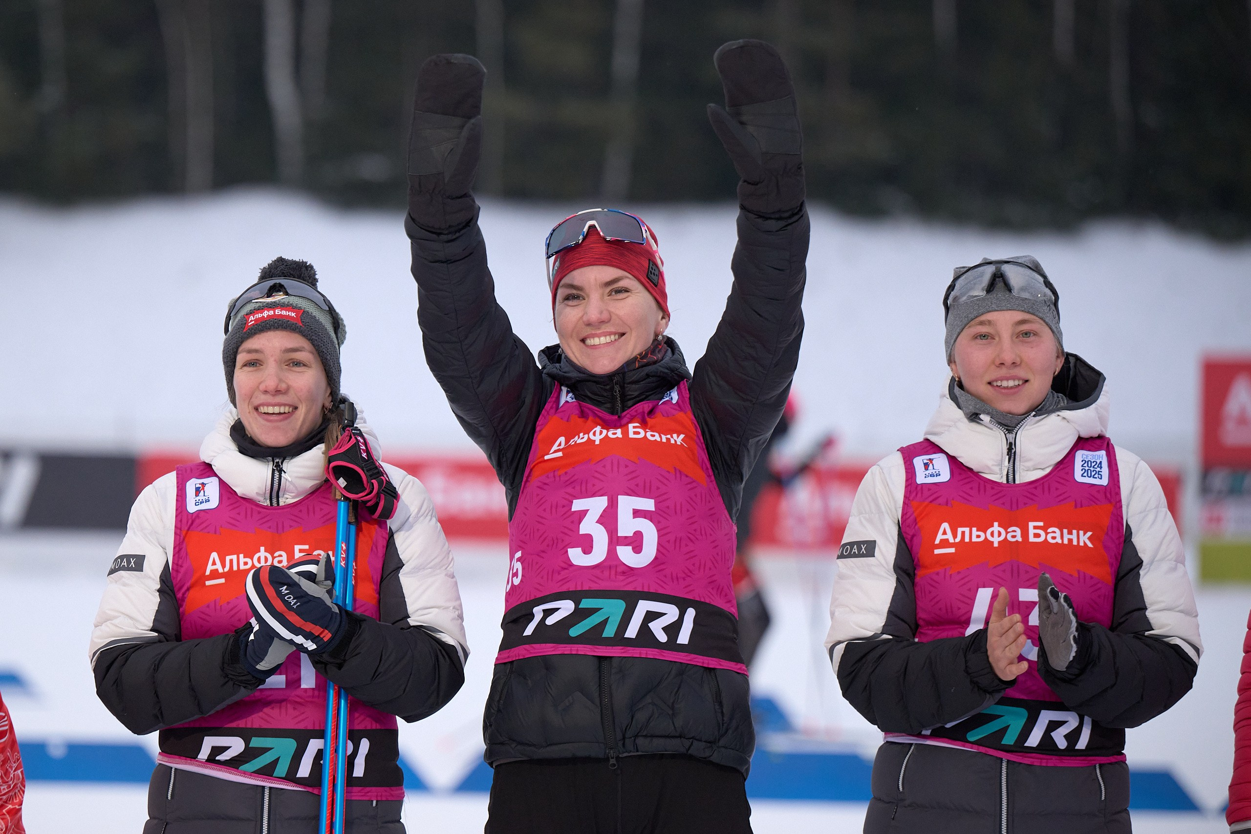 Биатлон. Чемпионат России — 2024/2025, 3-й этап, Ижевск. Ижевская винтовка. Спортивный репортажный фотограф в Ижевске Сергей Мерзляков