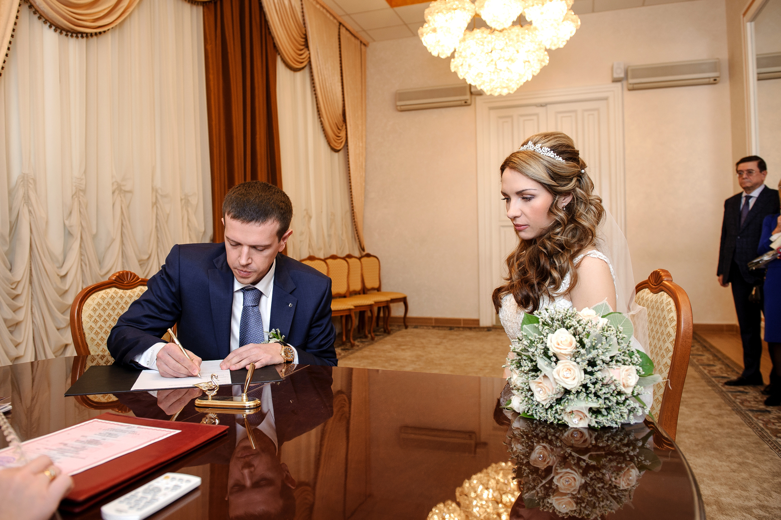 Роспись в загсе