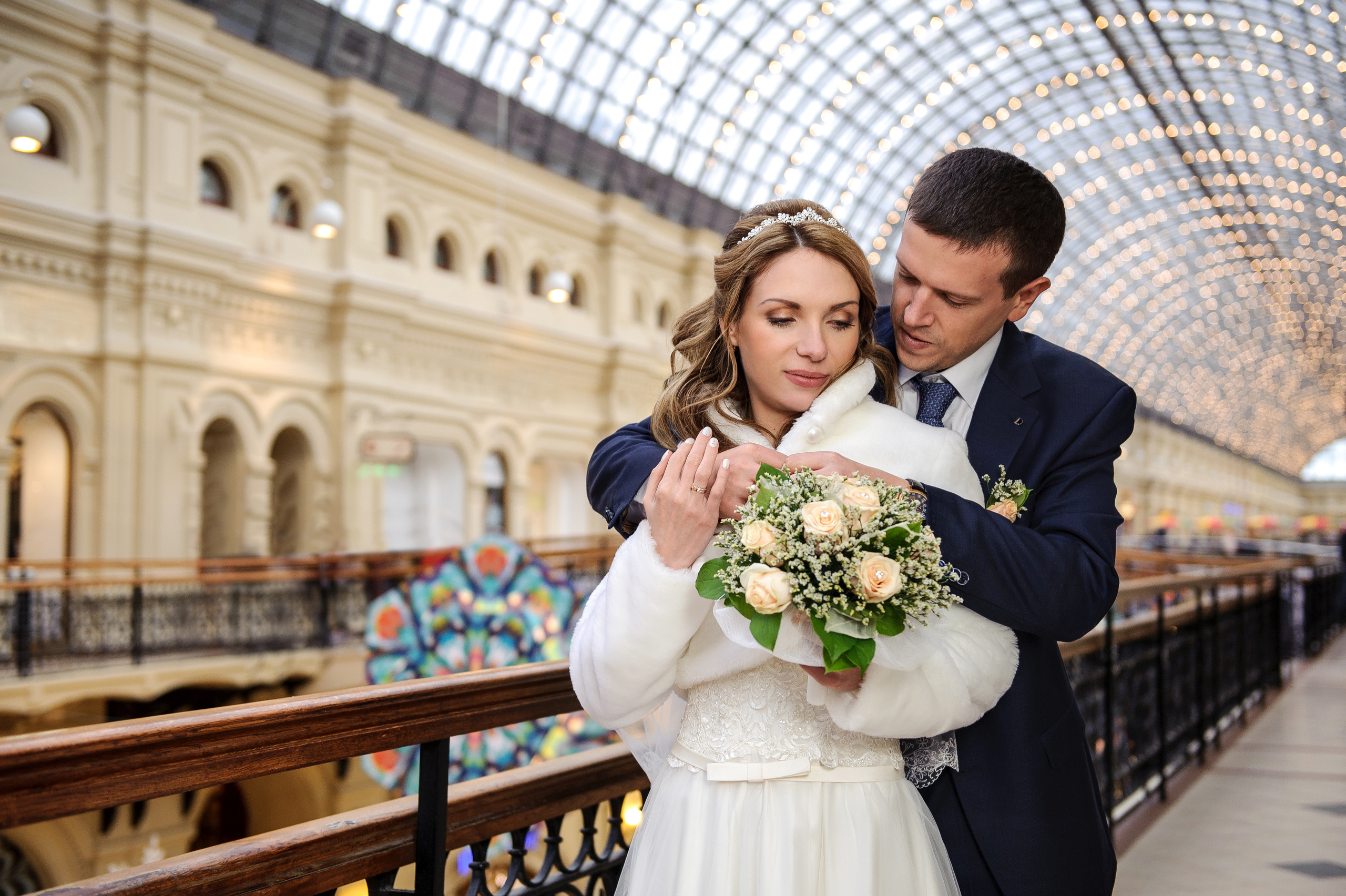 Свадебная фотосессия в гуме