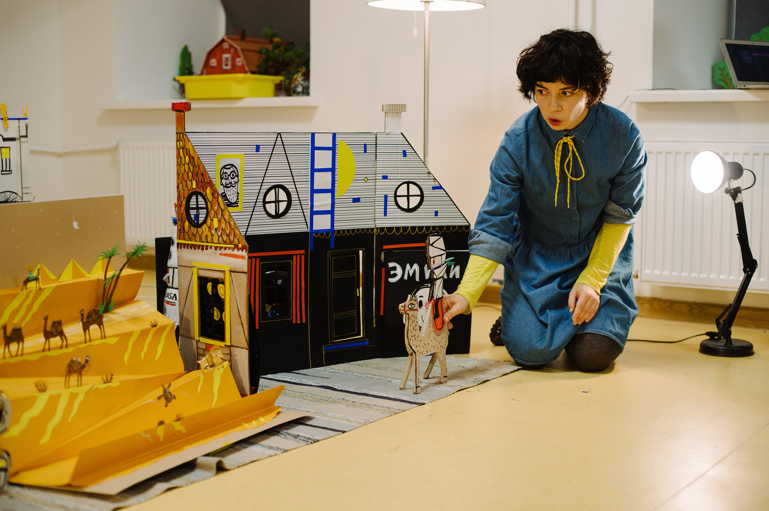 Эмили и Кролик Стенли. Фотограф Алиса Калинина