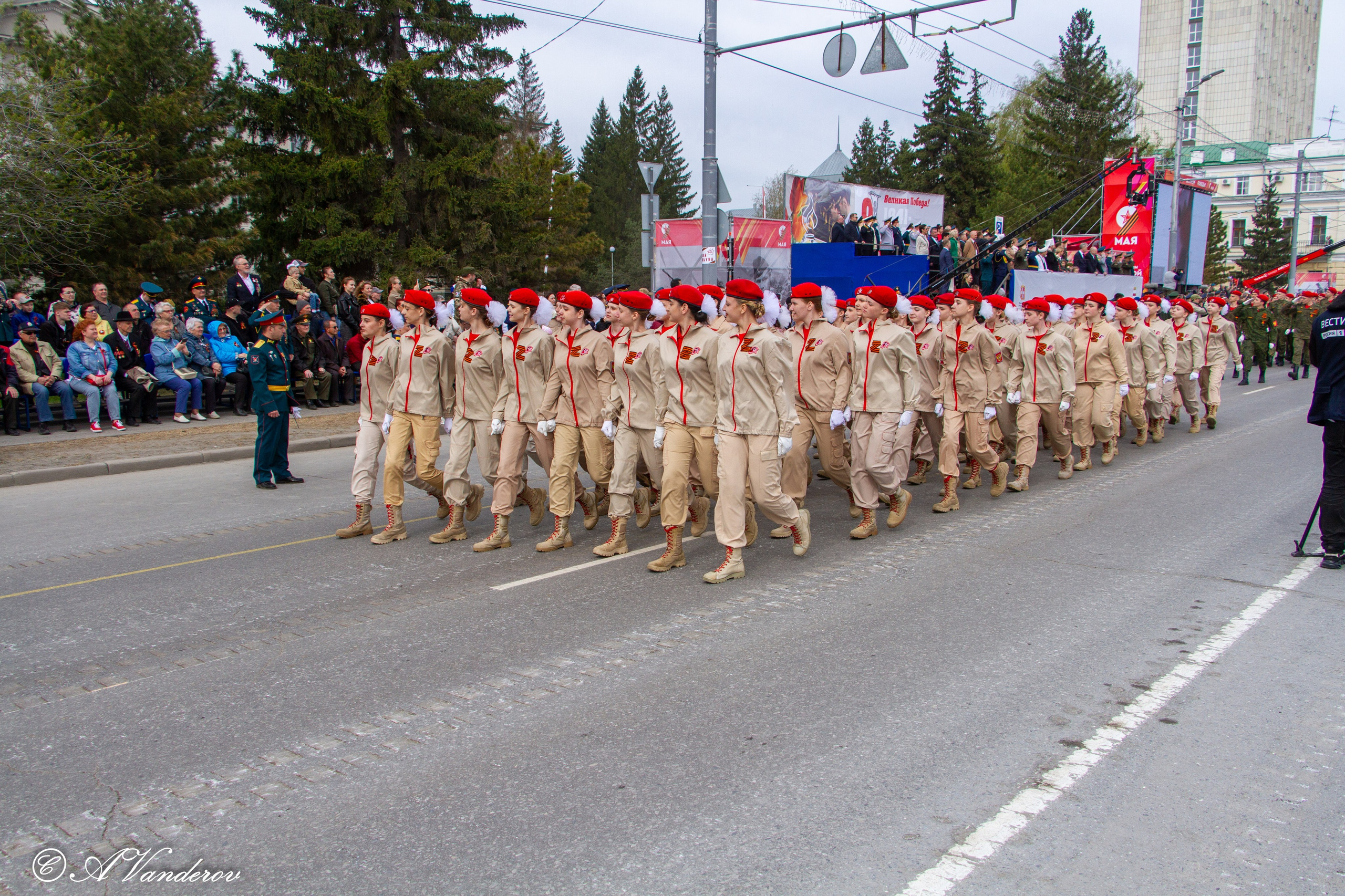 Парад Победы Омск 2024. Фотограф Омск | Александр Вандеров