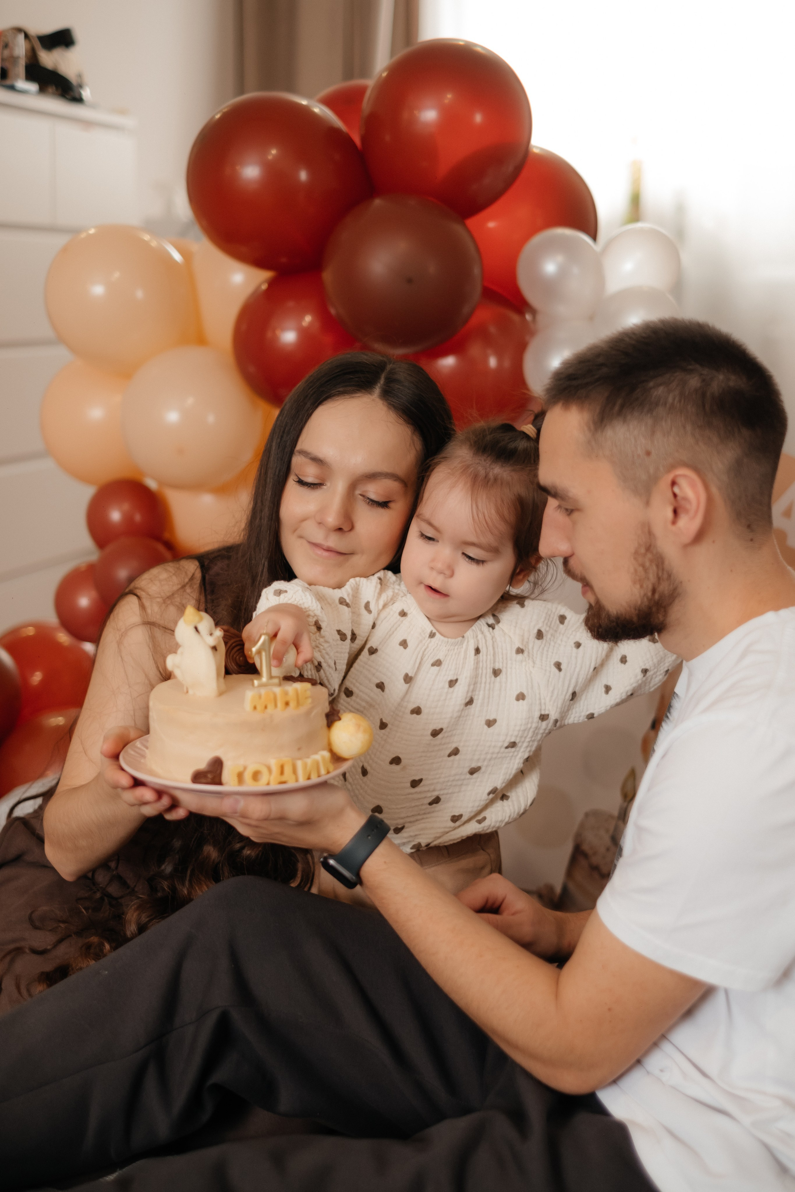 Катя, Саша и Еся | домашняя съемка. Фотограф в Новосибирске Диана Ильиных