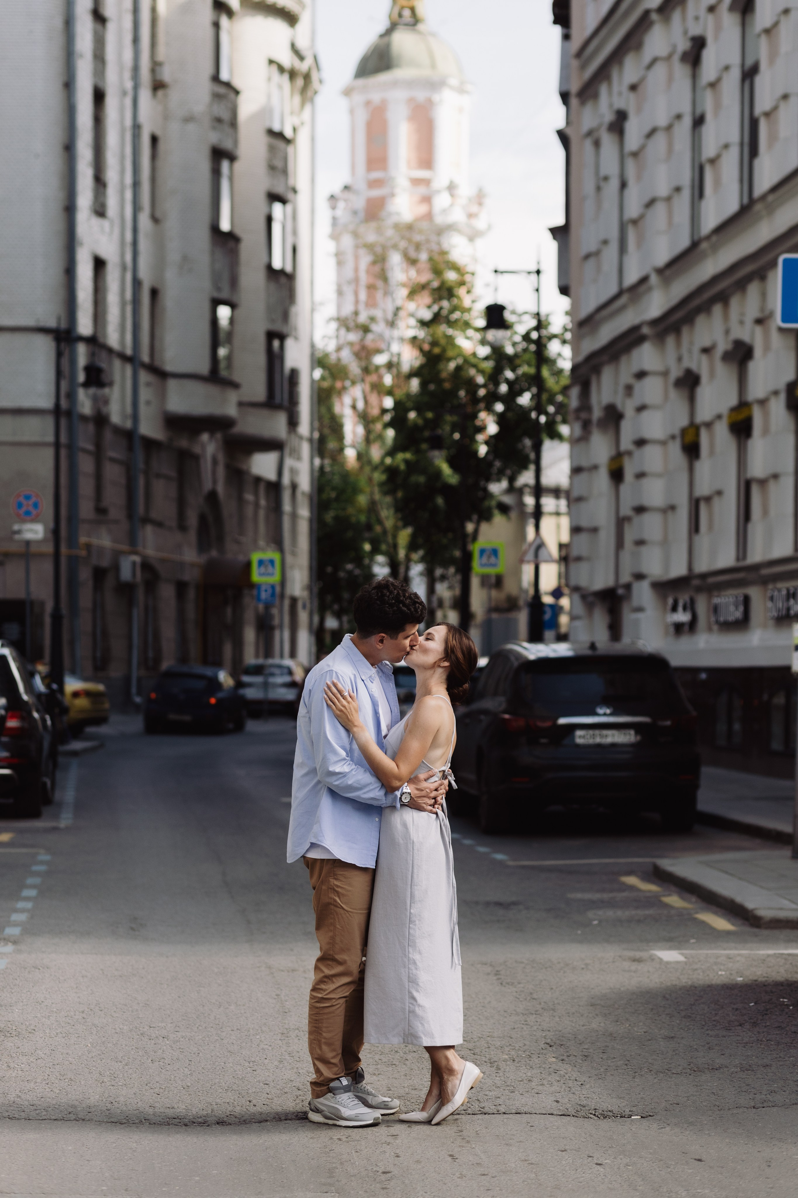 Марина и Стас. Фотосессия для пары в Москве. Портфолио