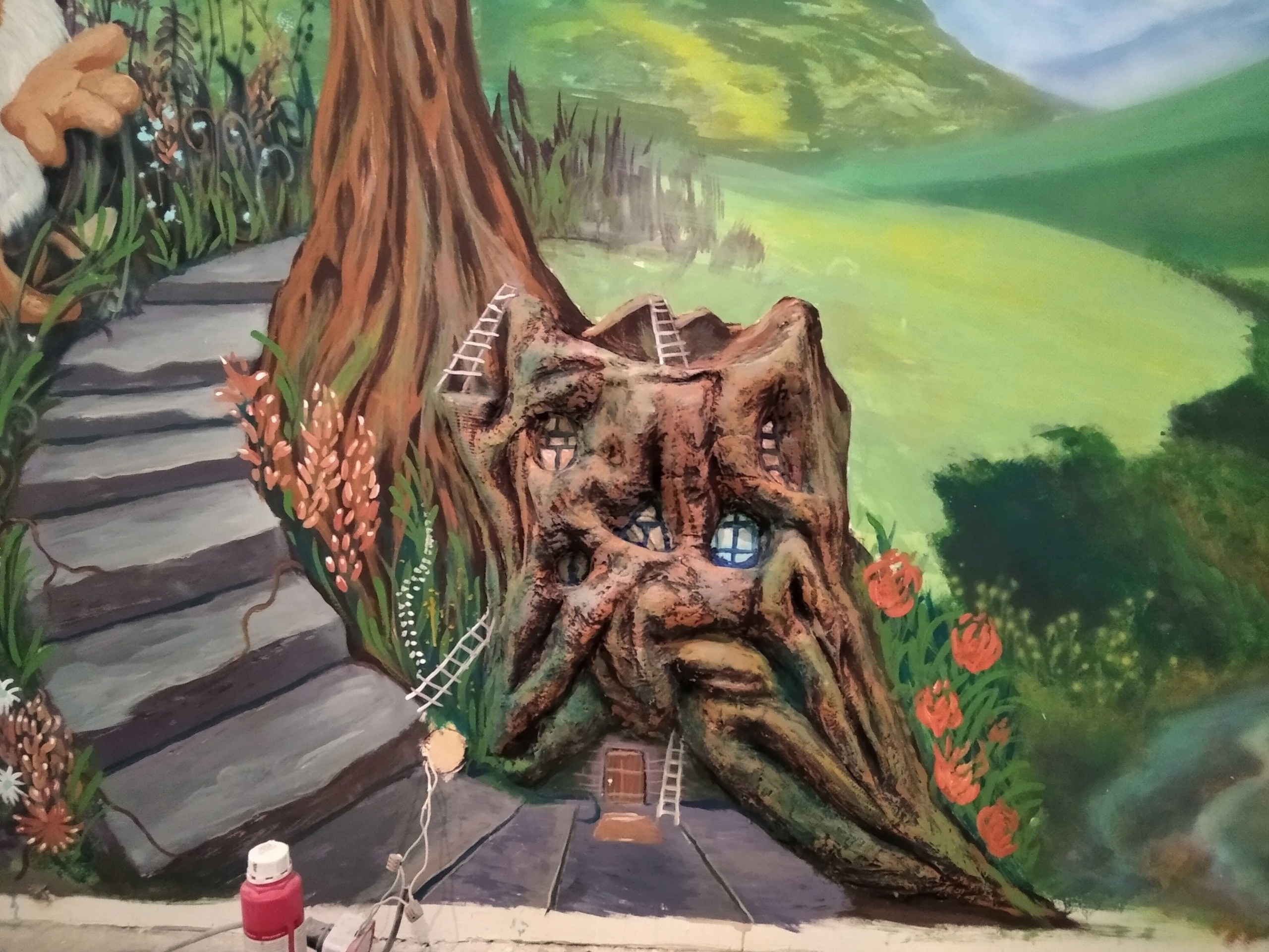 Роспись стен. Яр Панов Арт.Картины, татуировки, роспись стен и одежды в Москве