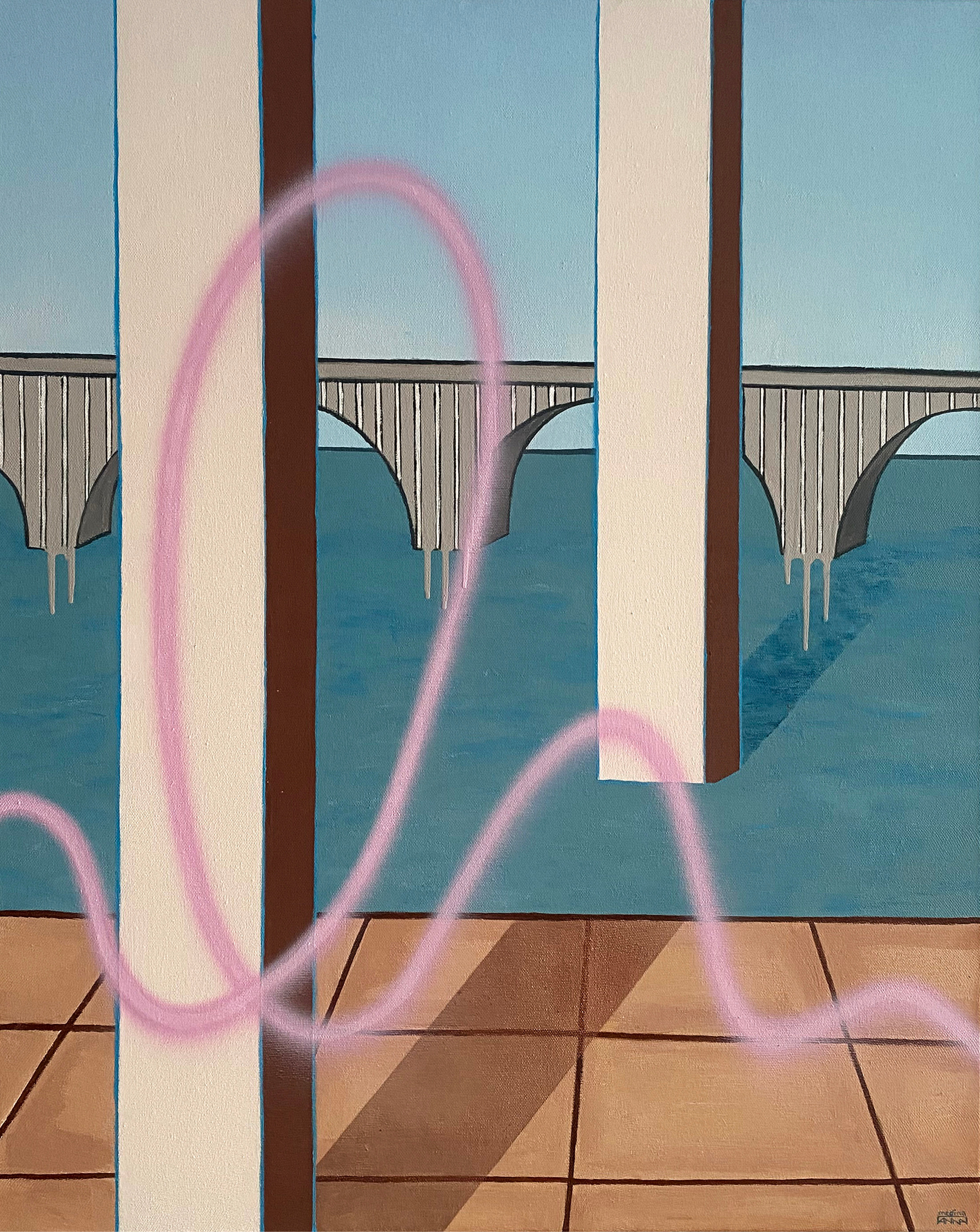 Axis Mundi. Artist Anna Snegina Художница Анна Снегина