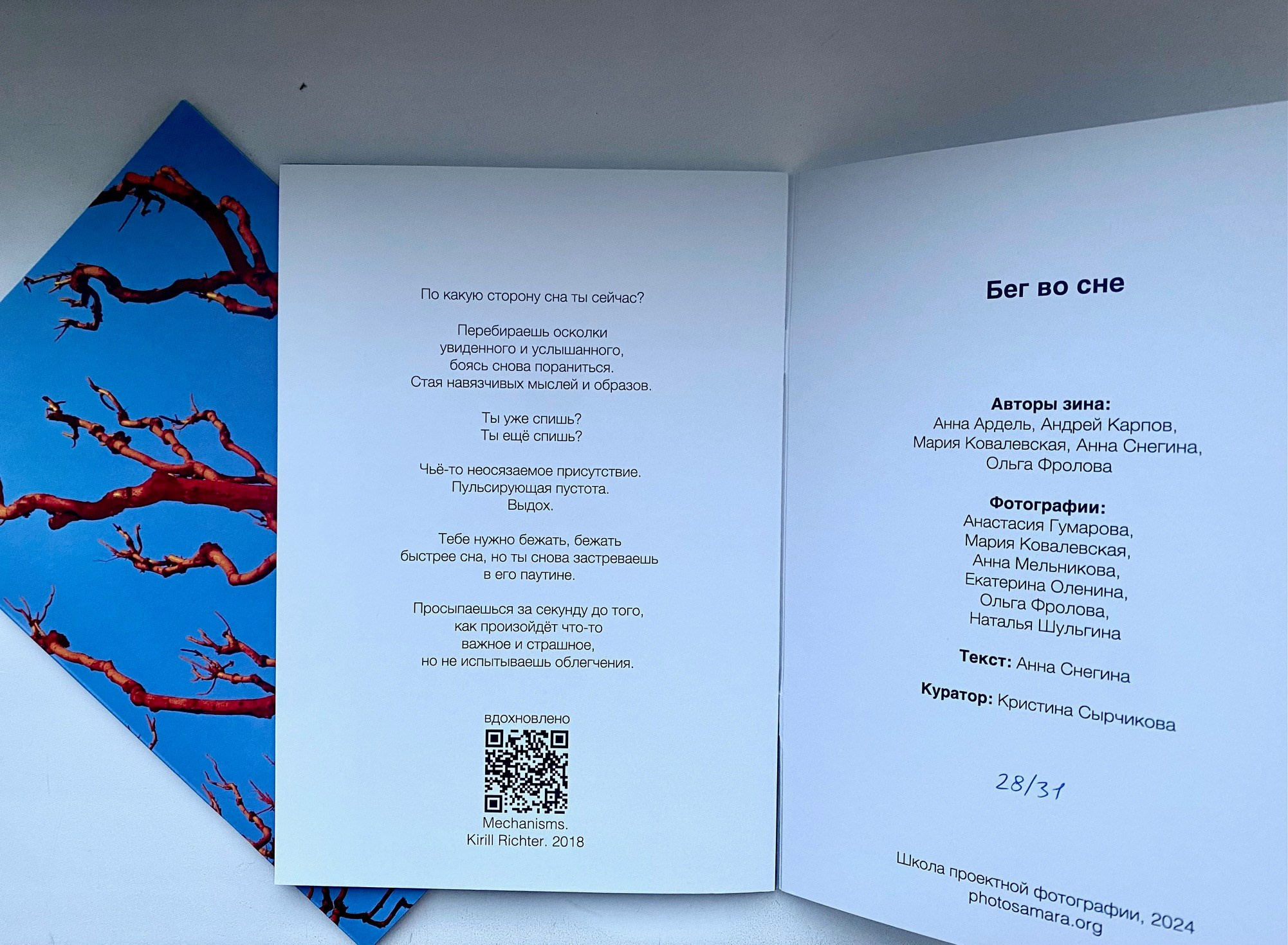 Бег во сне зин. Artist Anna Snegina Художница Анна Снегина