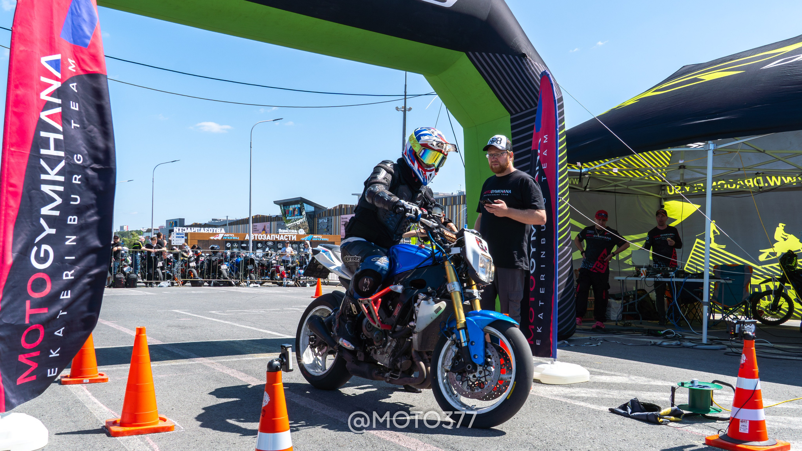 Motogymkhana CUP 1 Ekat 2025. Moto377