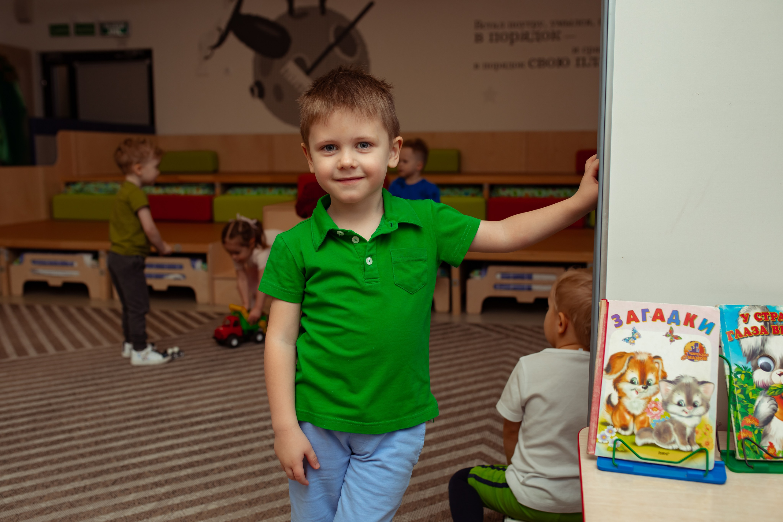 Праздник весны в детском саду. Семейный и детский фотограф в Москве Дорогова Екатерина