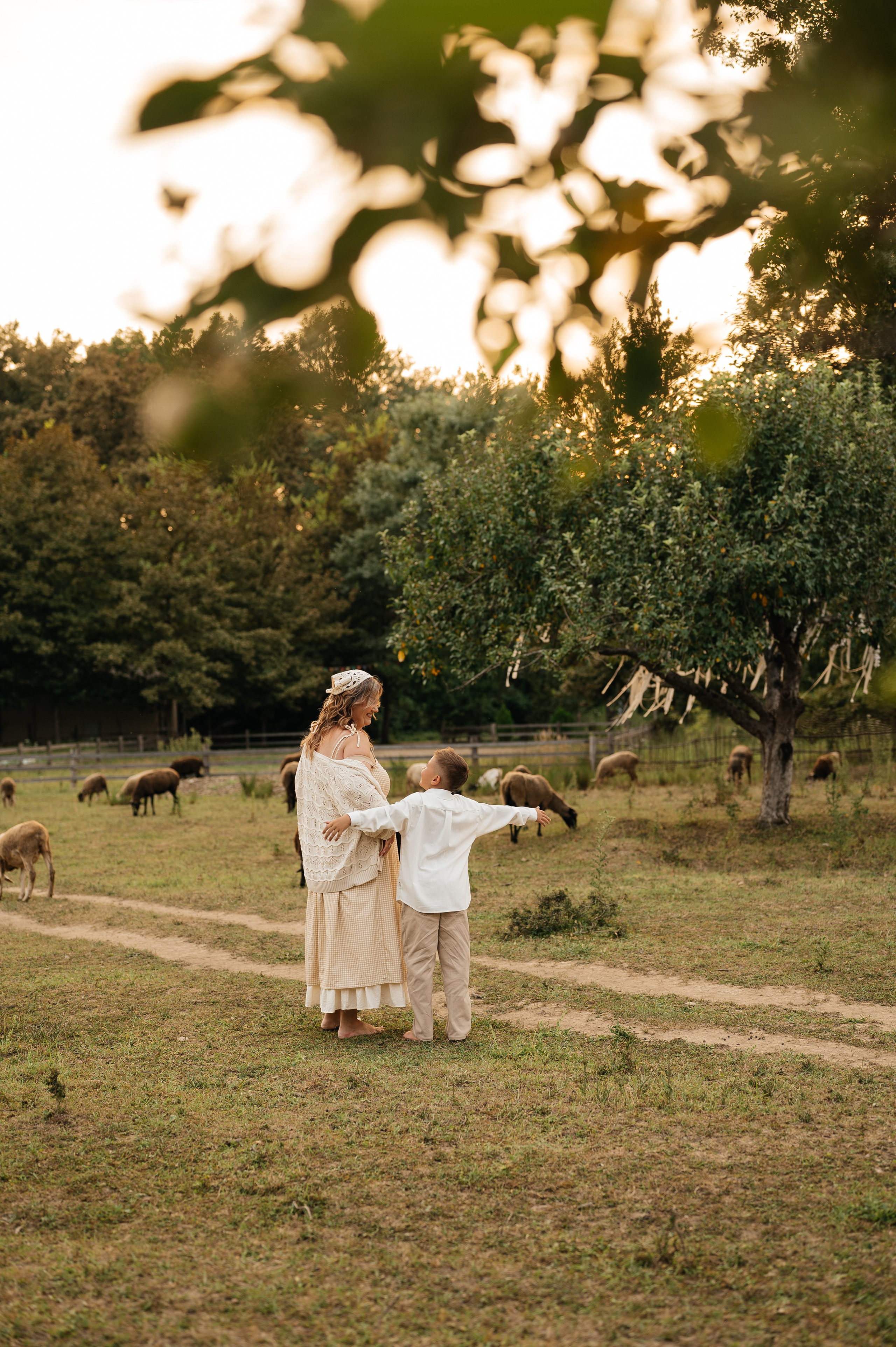 Семейная фотосессия на ферме. Свадебный и семейный фотограф в Краснодаре Алина Мельник