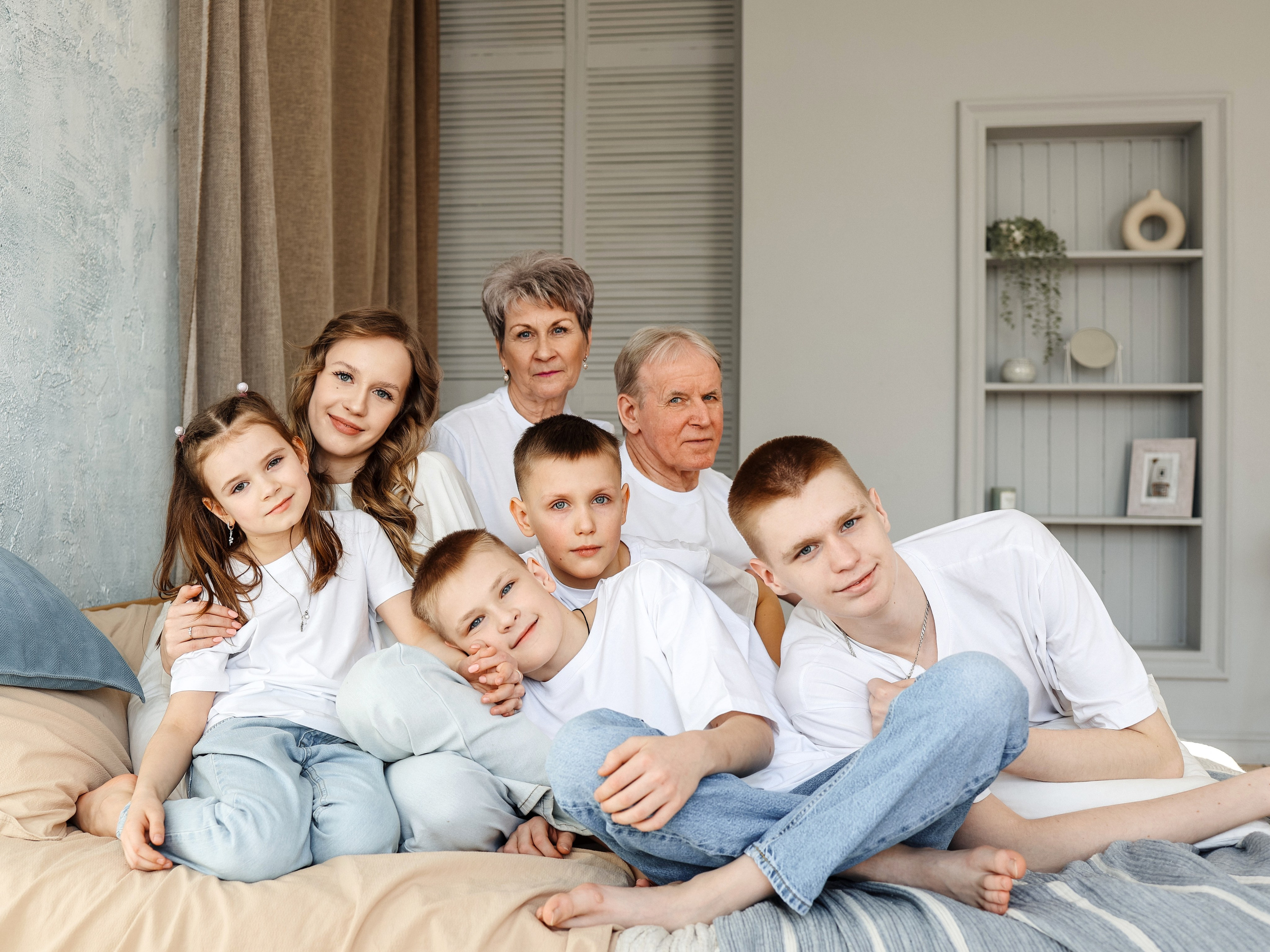 Б О Л Ь Ш А Я  С Е М Ь Я. Семейный и детский фотограф в  г. Екатеринбурге Холодова Юлия