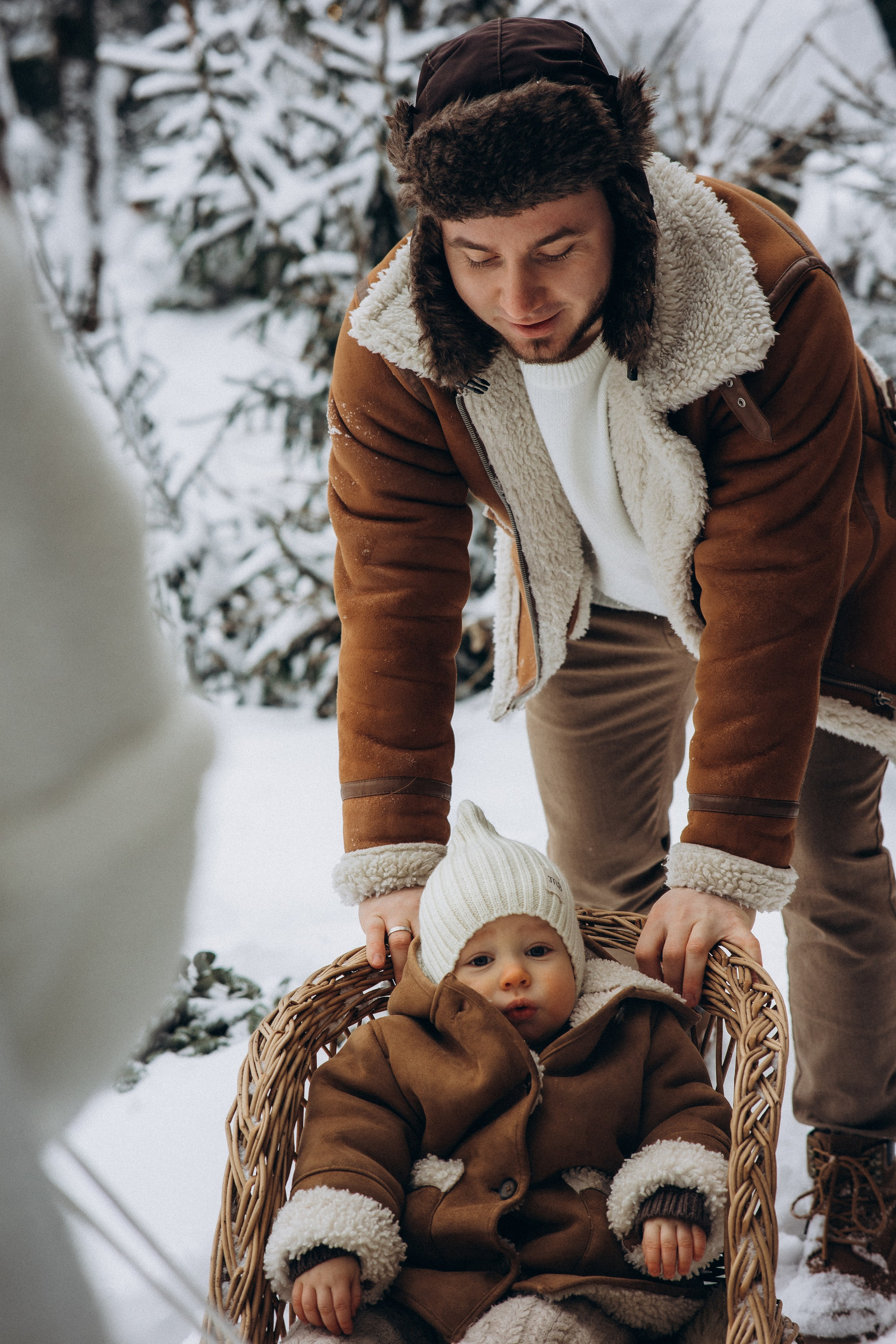 Зимняя семейная история. Семейный фотограф Москва Юлиана Фетисова