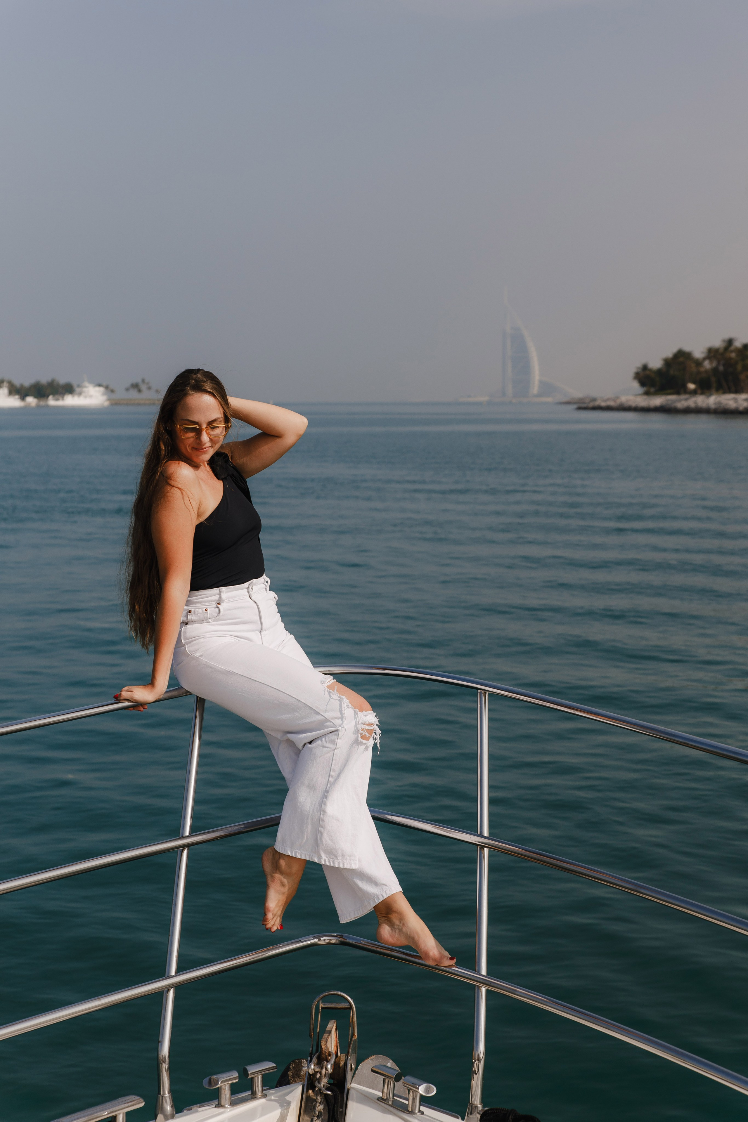 Yacht trip in Dubai Marina. Фотограф Андрей Баксов