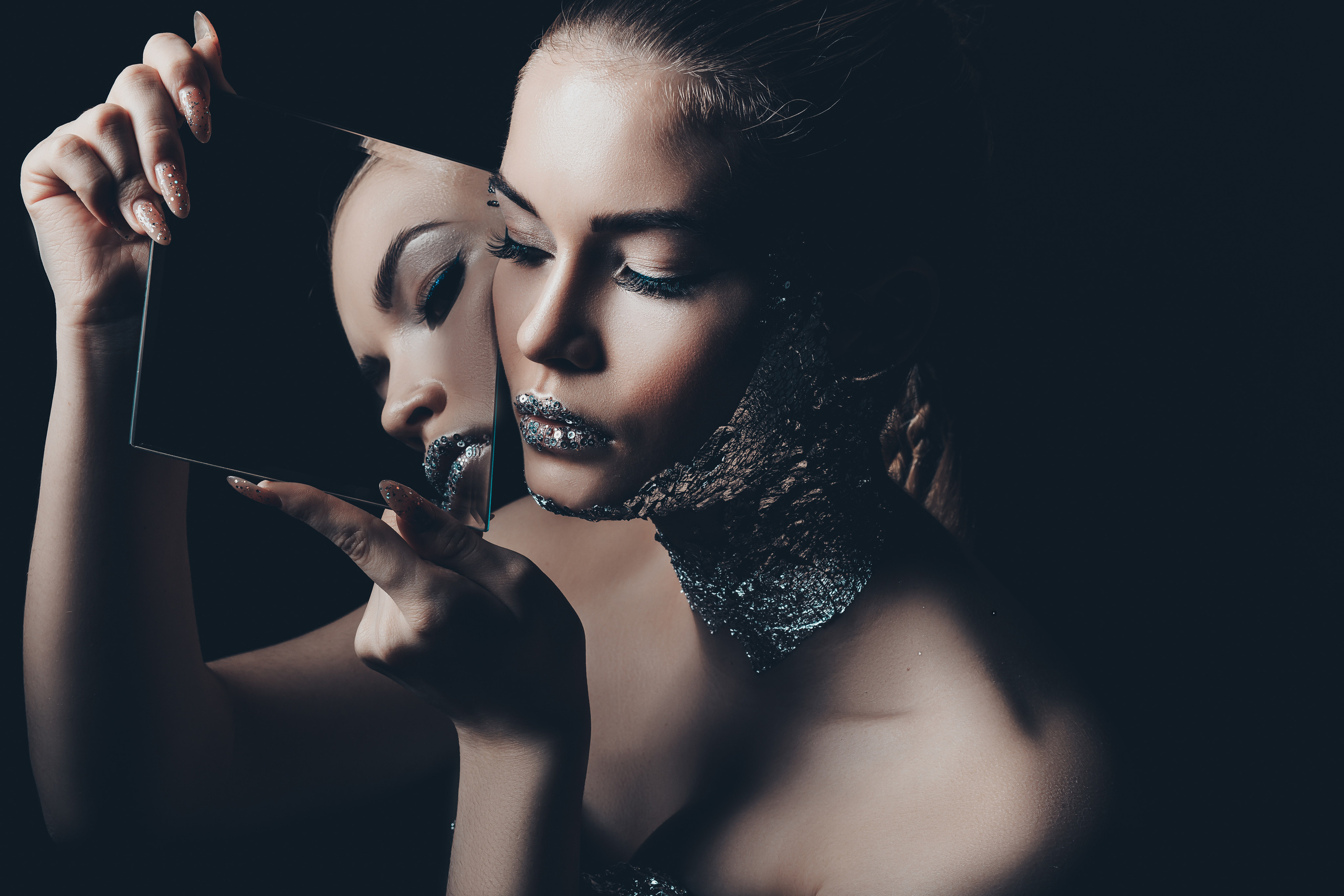 Фотосессия с зеркалами и отражением. Фотограф в Подольске — Мария Бучнева