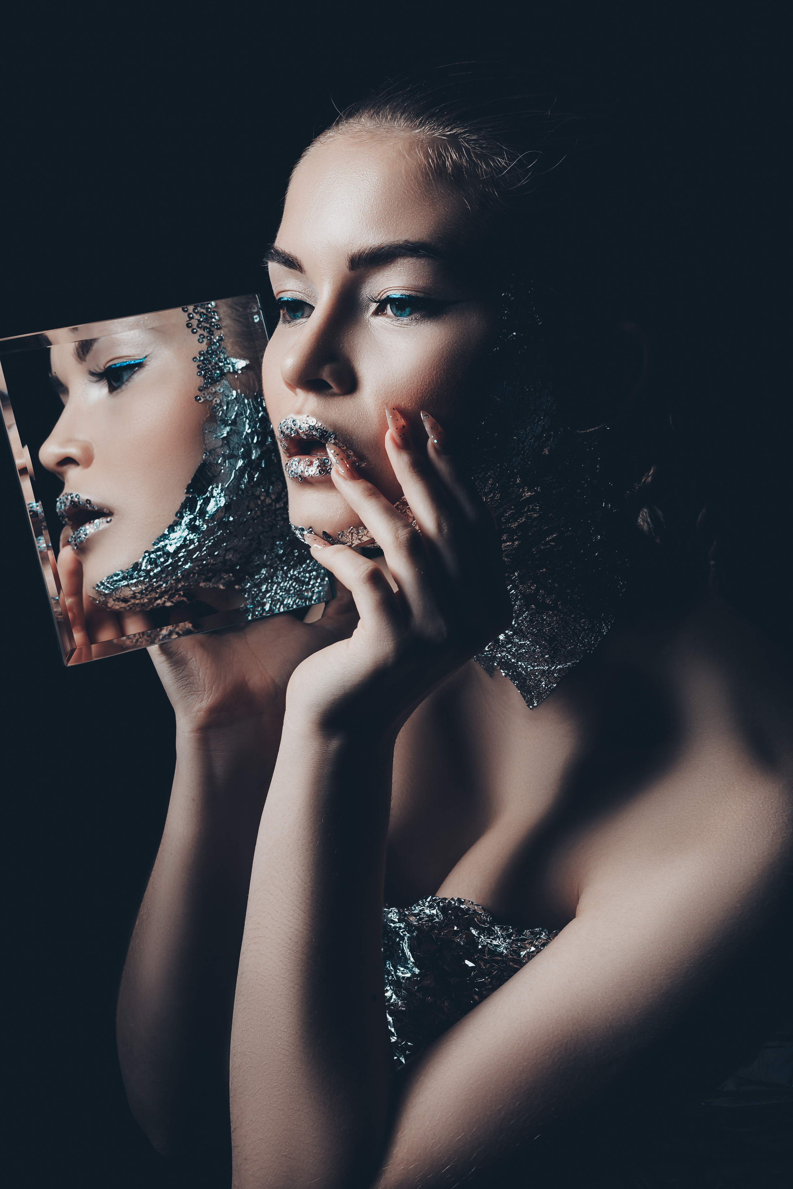 Фотосессия с зеркалами и отражением. Фотограф в Подольске — Мария Бучнева