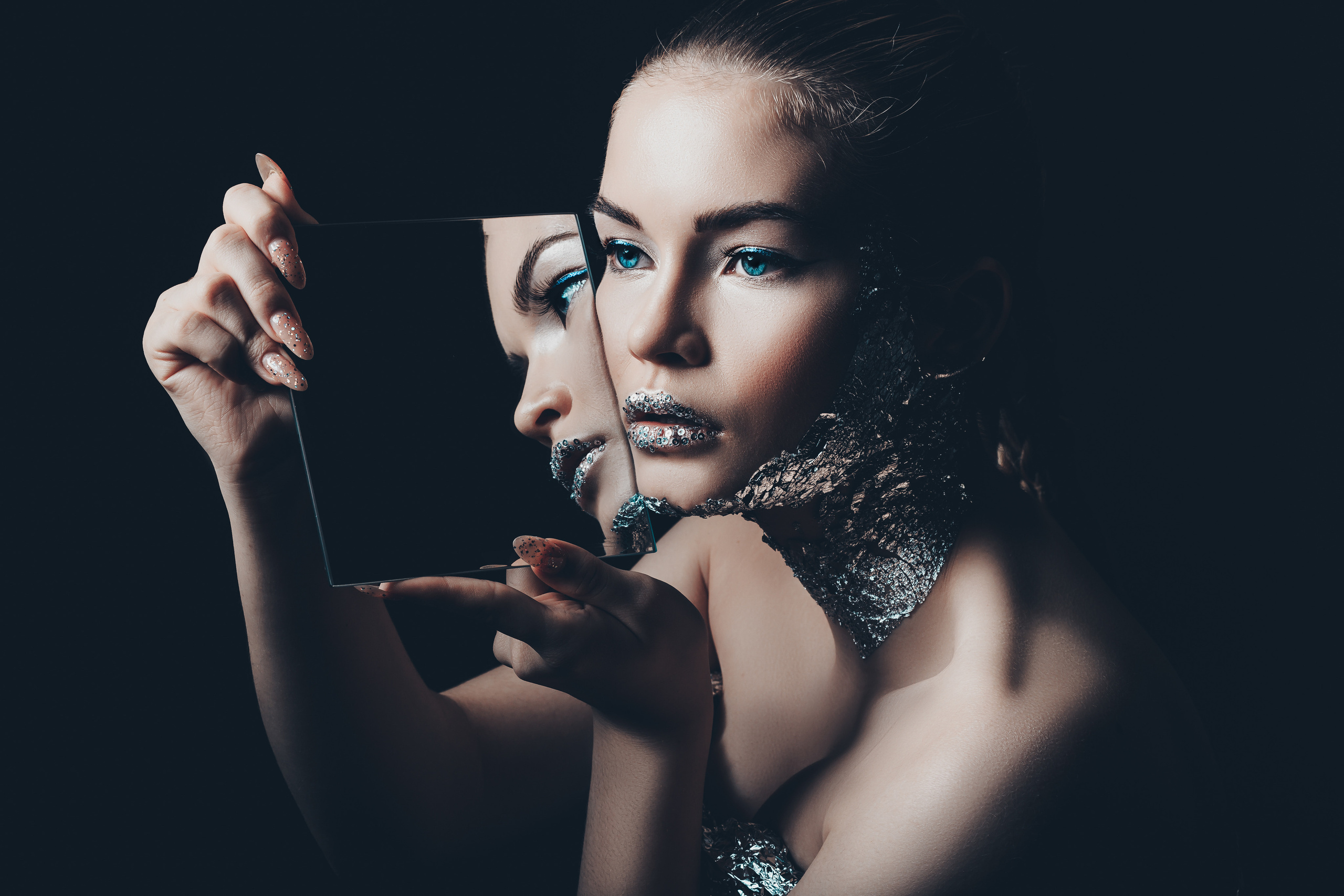 Фотосессия с зеркалами и отражением. Фотограф в Подольске — Мария Бучнева