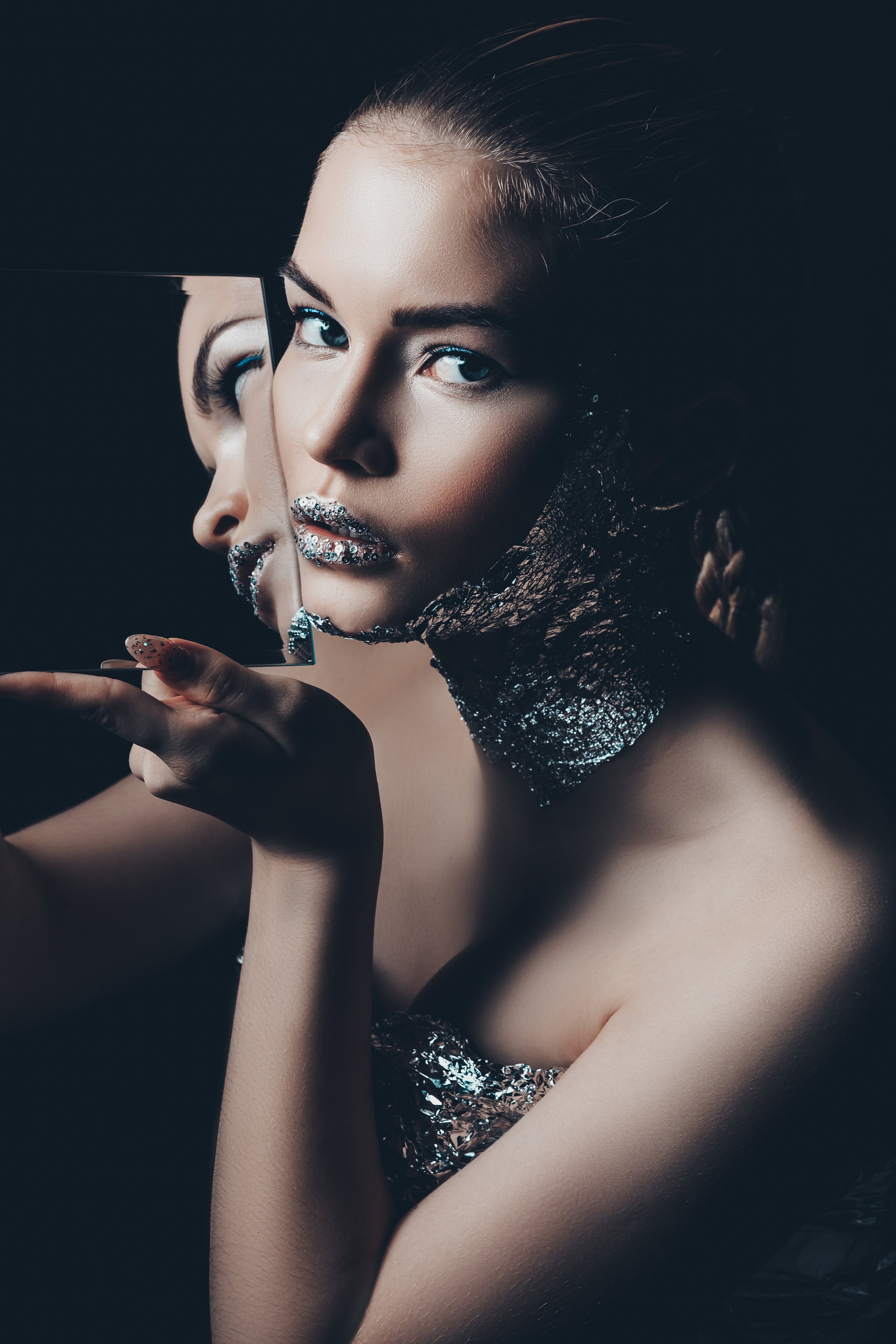 Фотосессия с зеркалами и отражением. Фотограф в Подольске — Мария Бучнева