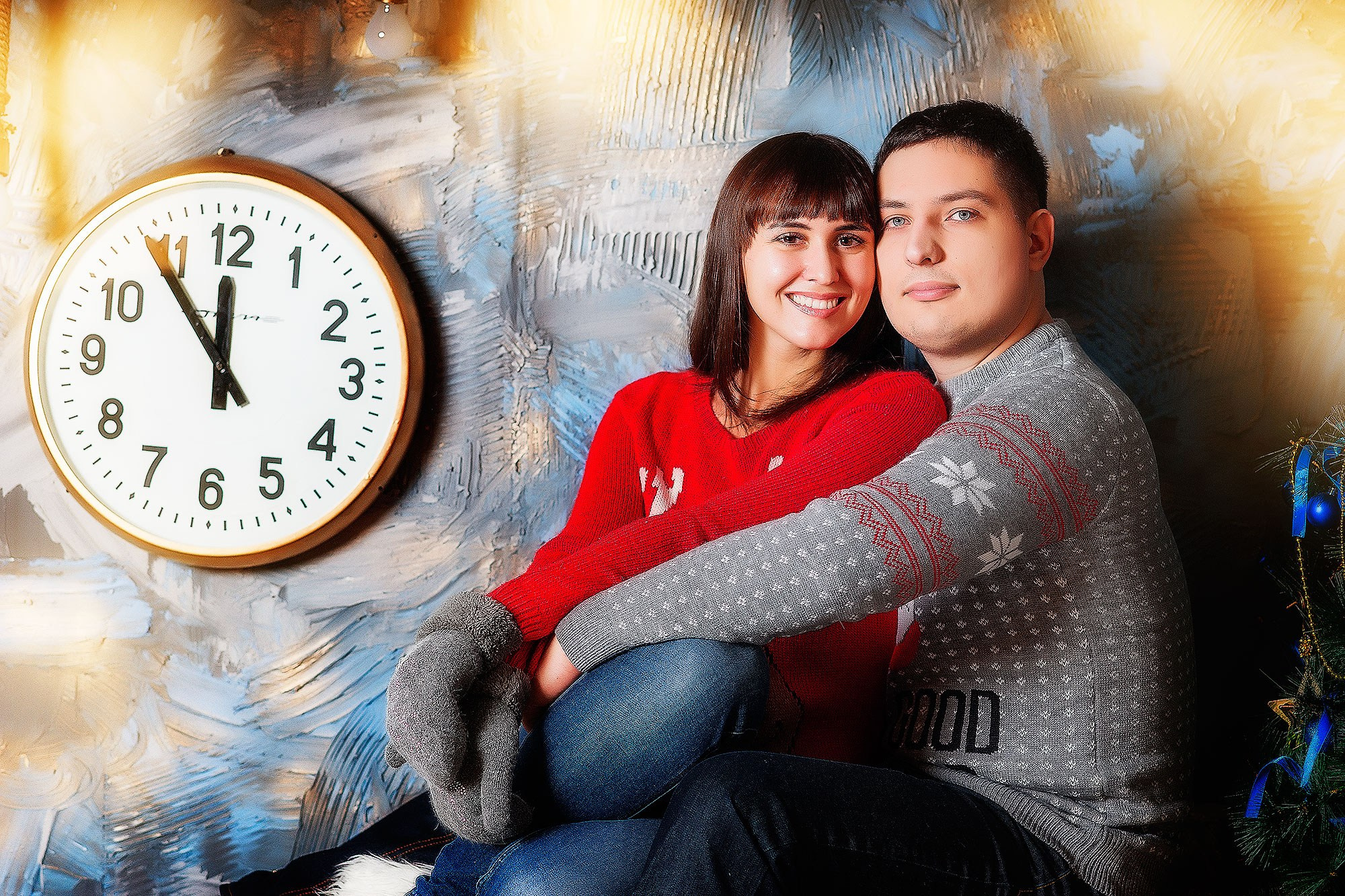 Семейная съёмка в студии. Семейный фотограф г. Новокузнецк Юлия Машникова