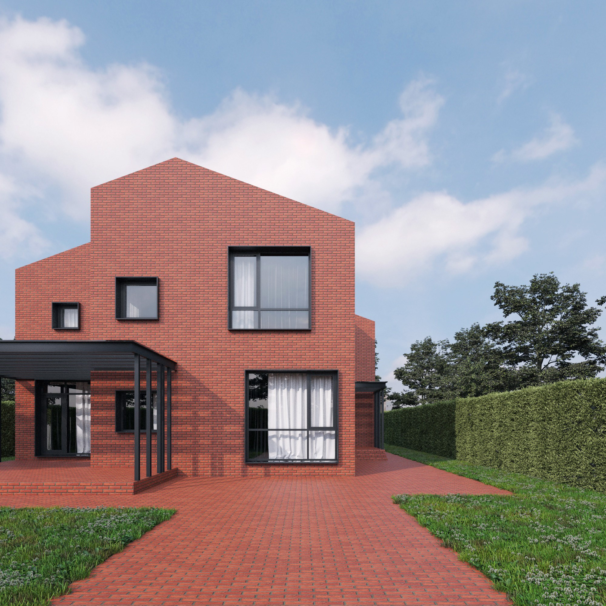 RE_house. SAAS Селиванов Алексей Архитектурная Студия