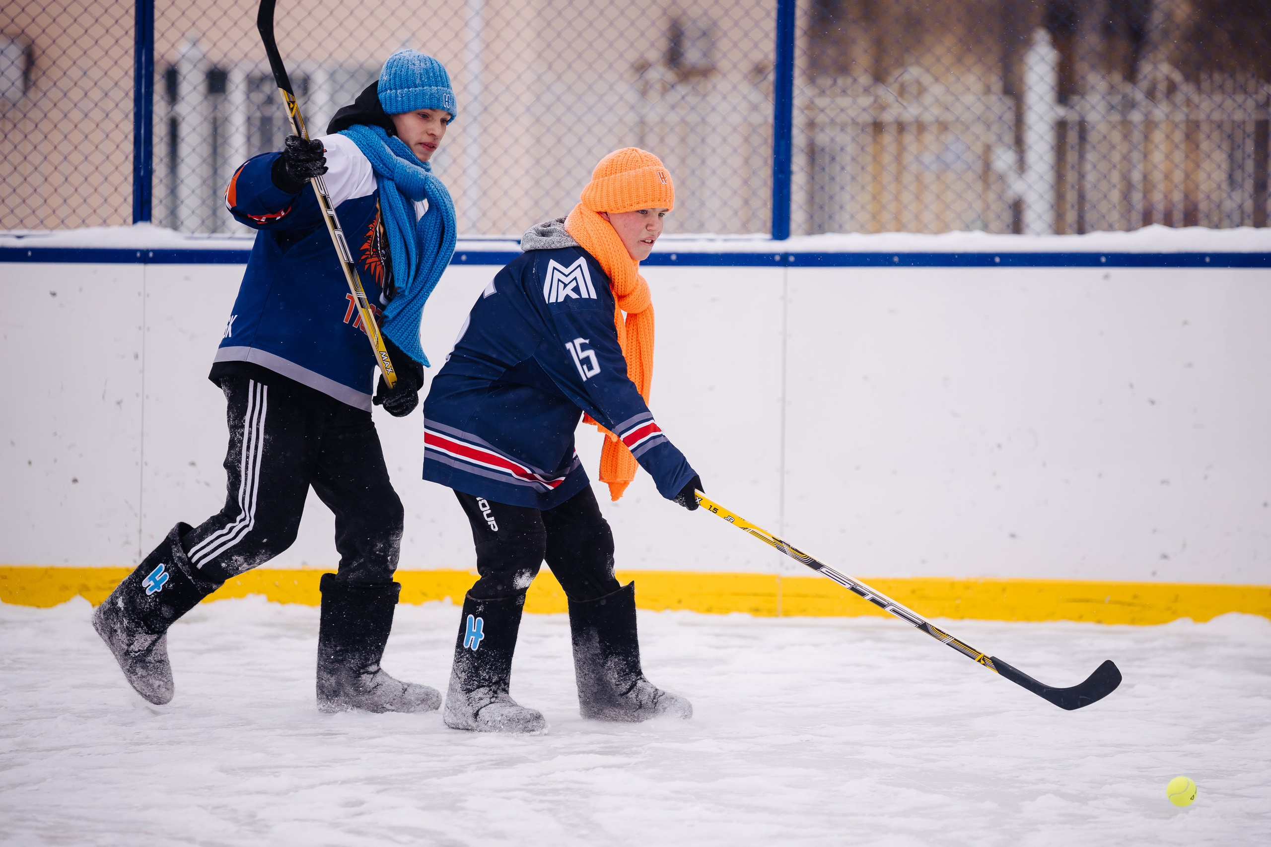 Хоккей на валенках // 22.02.25. Денис Прохоров Фотограф в г. Магнитогорск