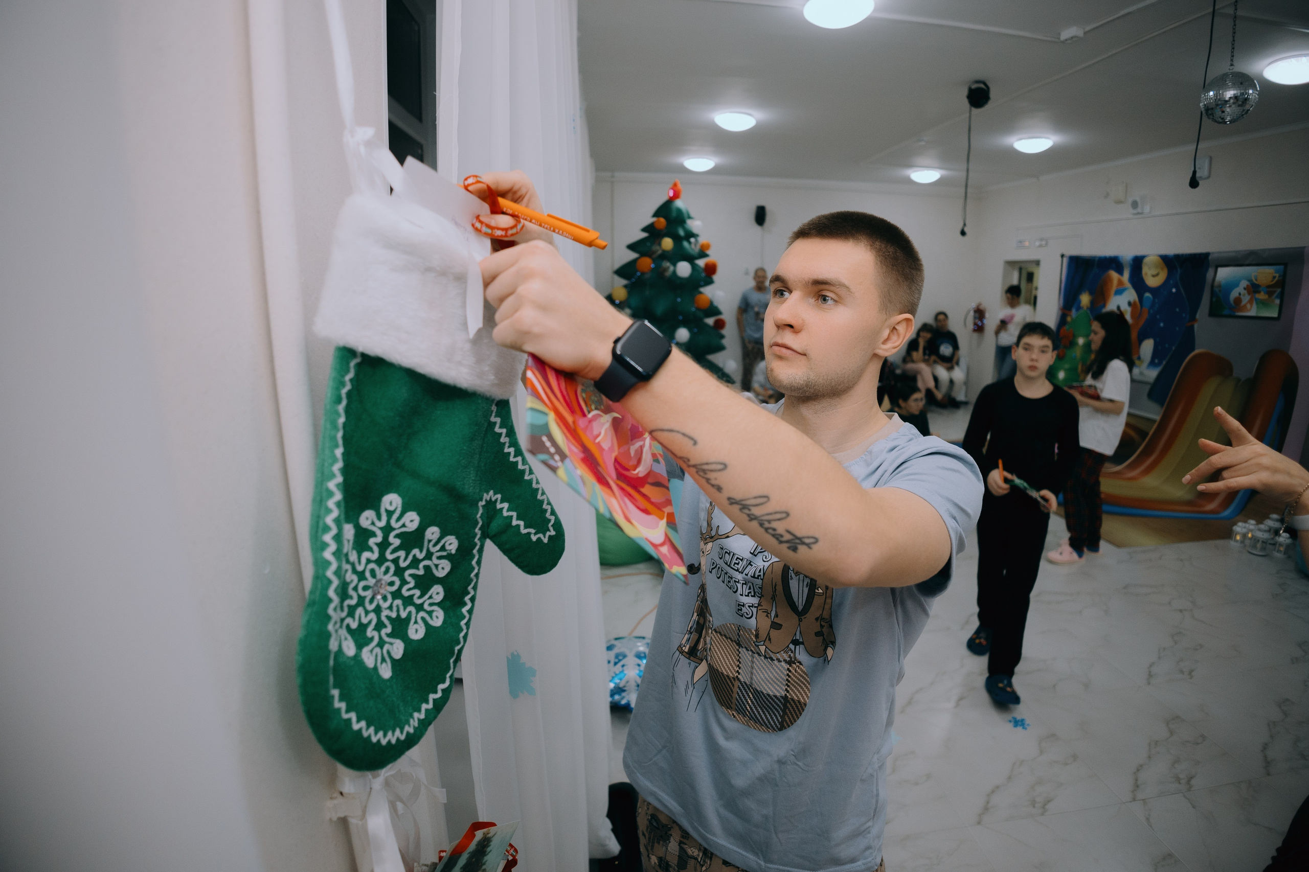 Пижамная вечеринка в школе-интернате № 5 // 27.12.2024. Денис Прохоров Фотограф в г. Магнитогорск