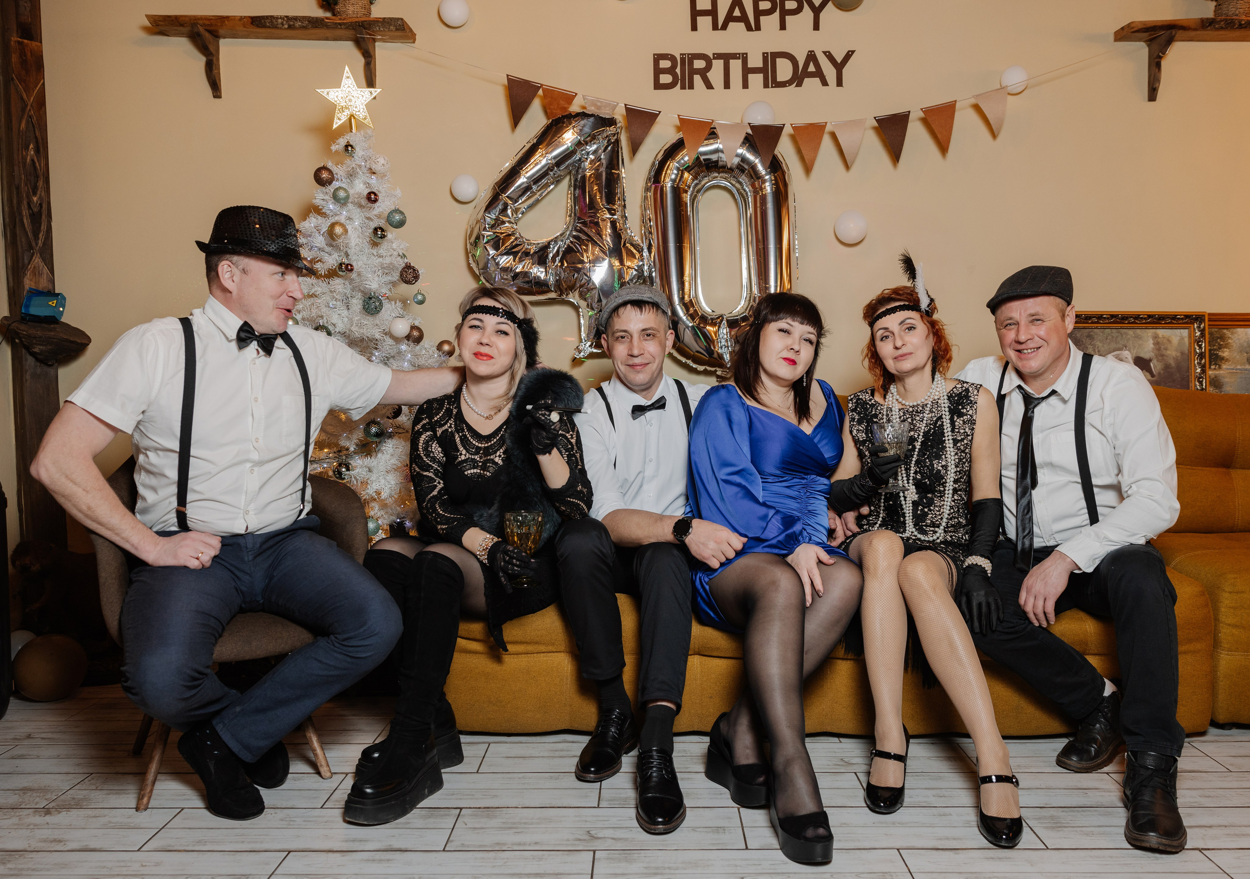 День рождение Ольги в стиле Гэтсби. Фотограф в Красноярске Евдокимова Анастасия