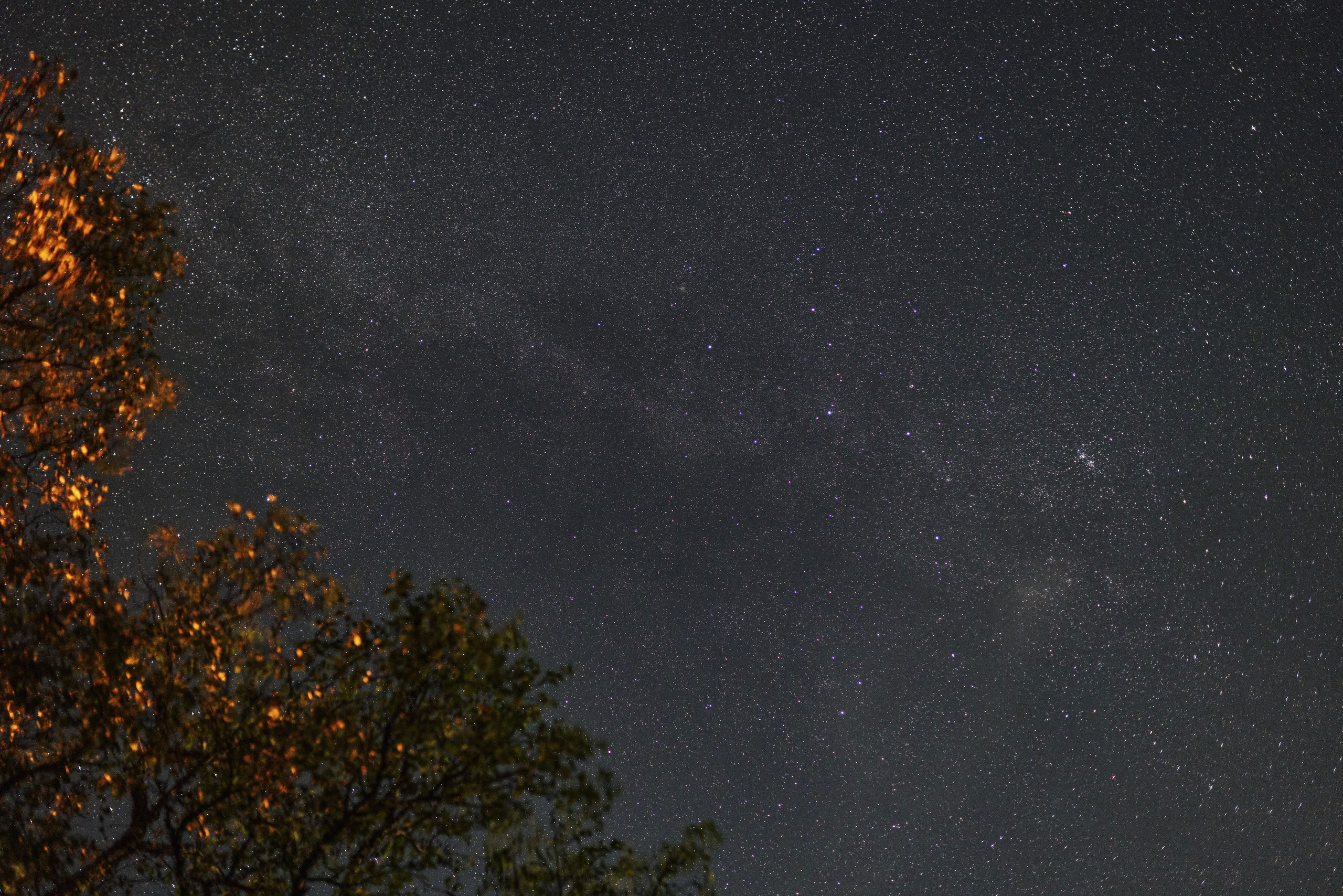 Фотосъёмка звёздного неба на широкоугольный объектив (пример готовой фотографии)
