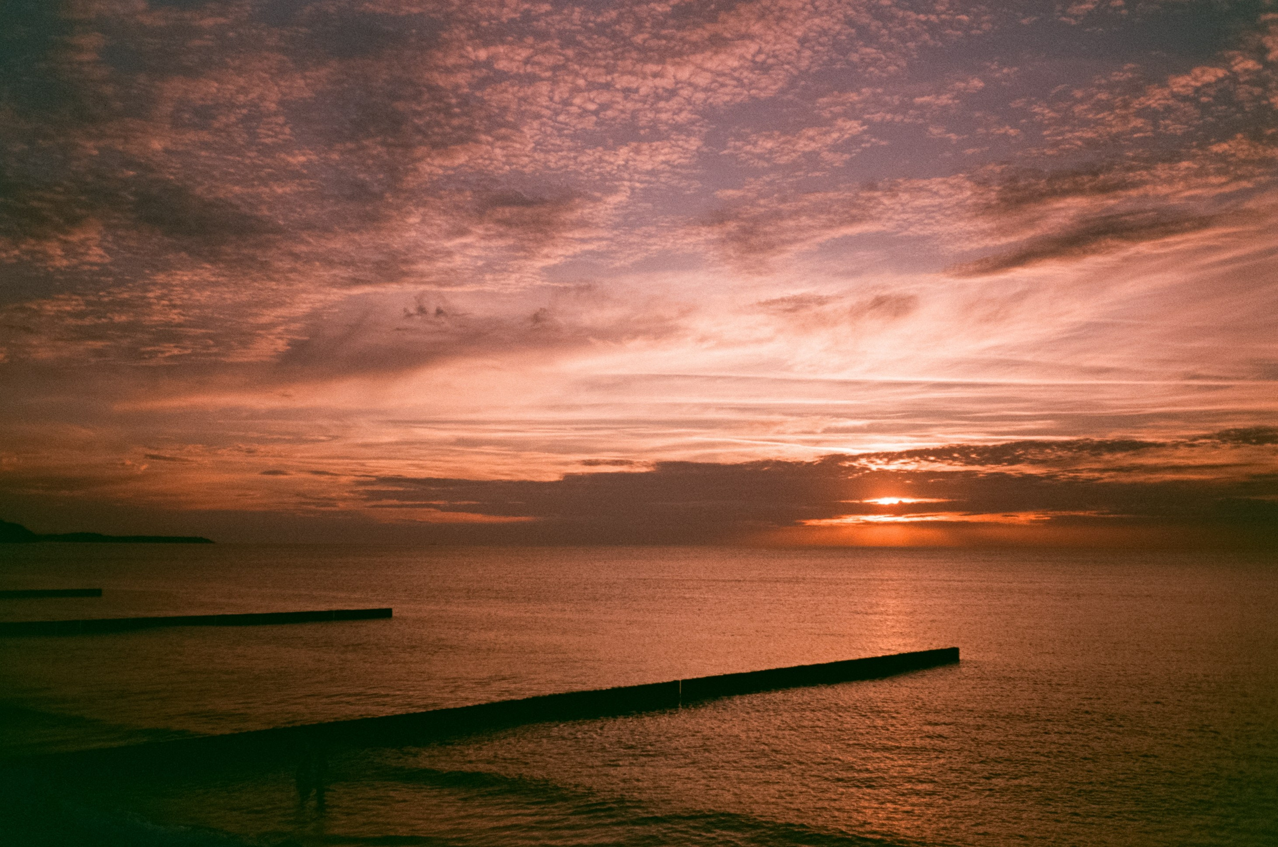 Закаты Зеленоградск, Светлогорск / Ricoh MF-1 / Konica Centuria 400