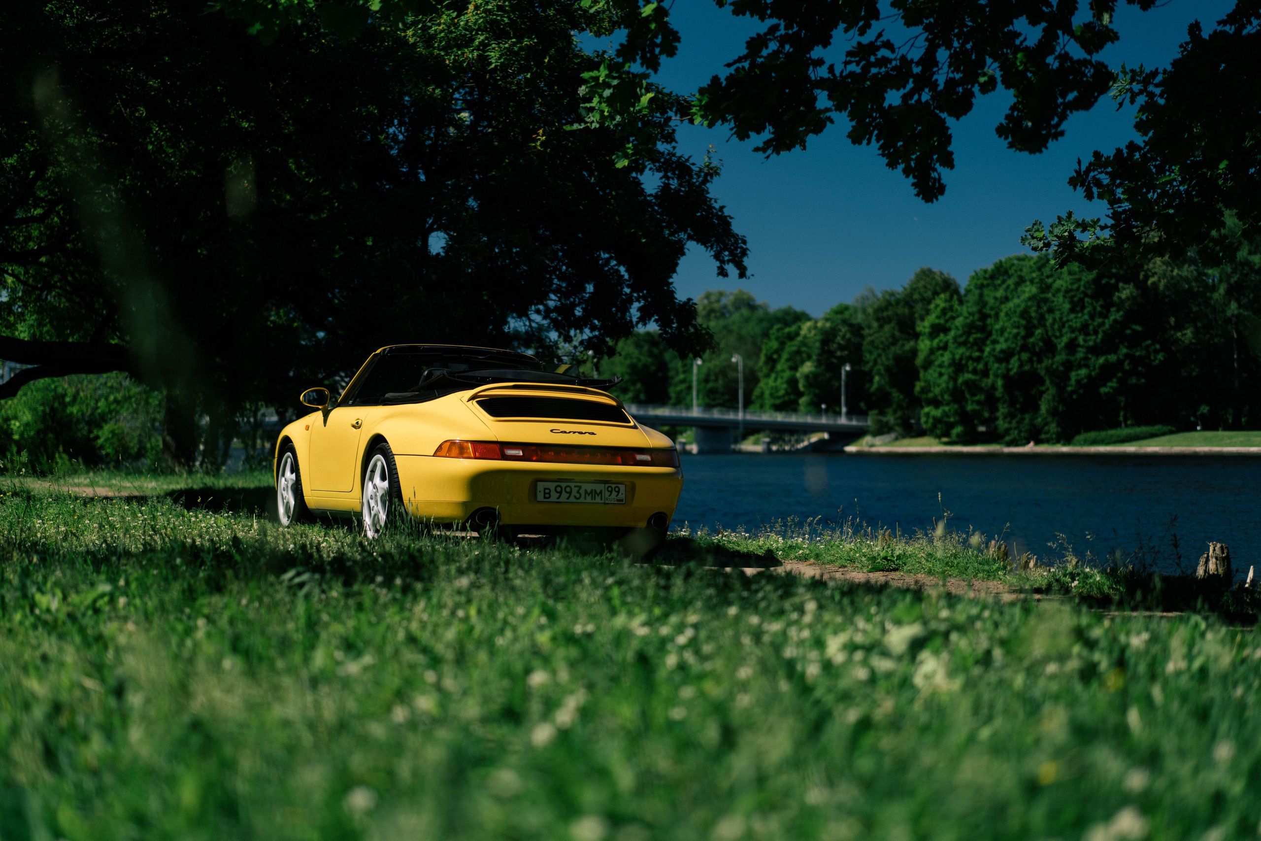 Porsche 911 Cabriolet. Автомобильный фотограф Антон Цырулев