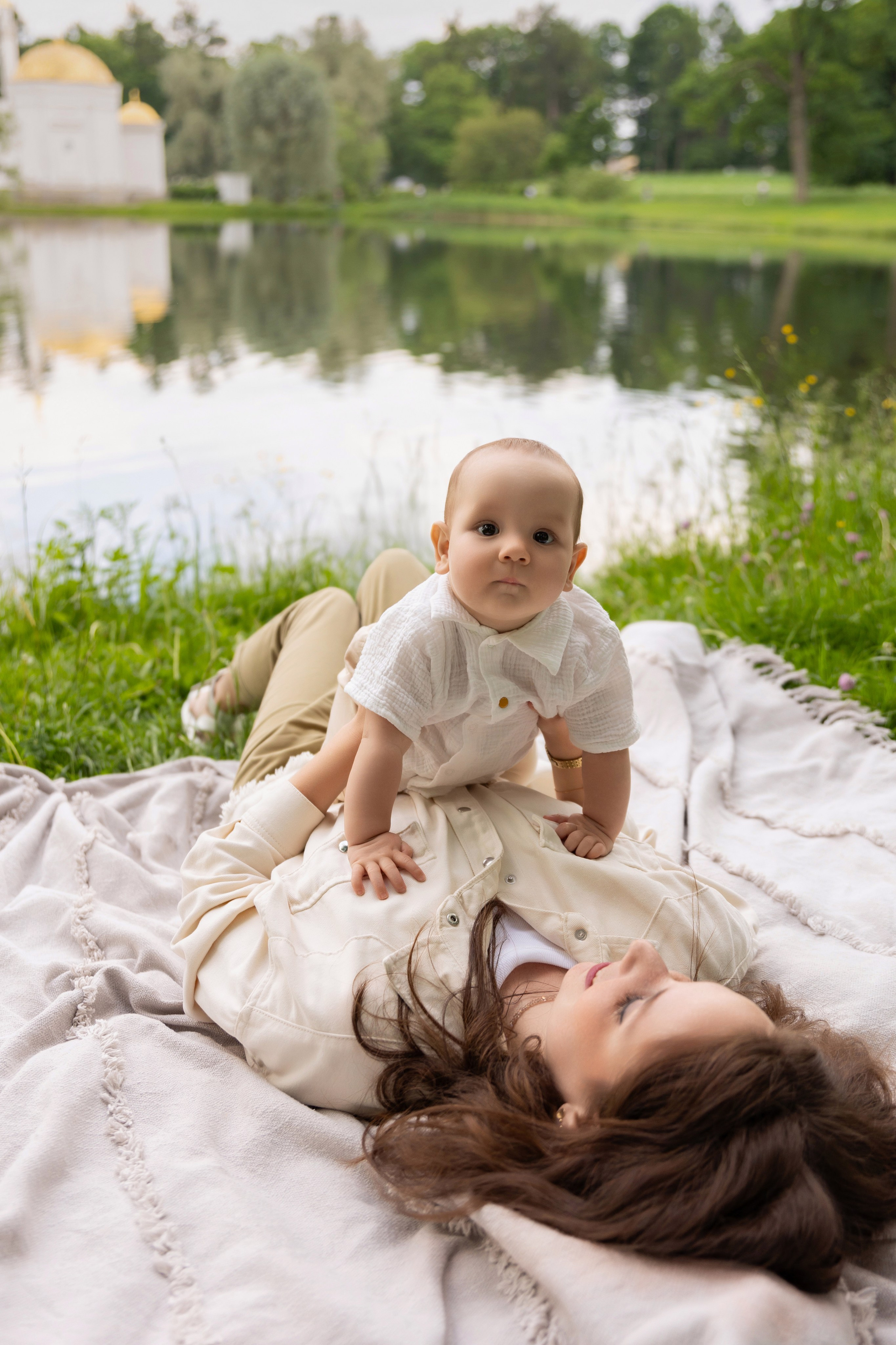 Семейная фотопрогулка в Пушкине. Семейный и свадебный фотограф в Санкт-Петербурге Татьяна Швыкова