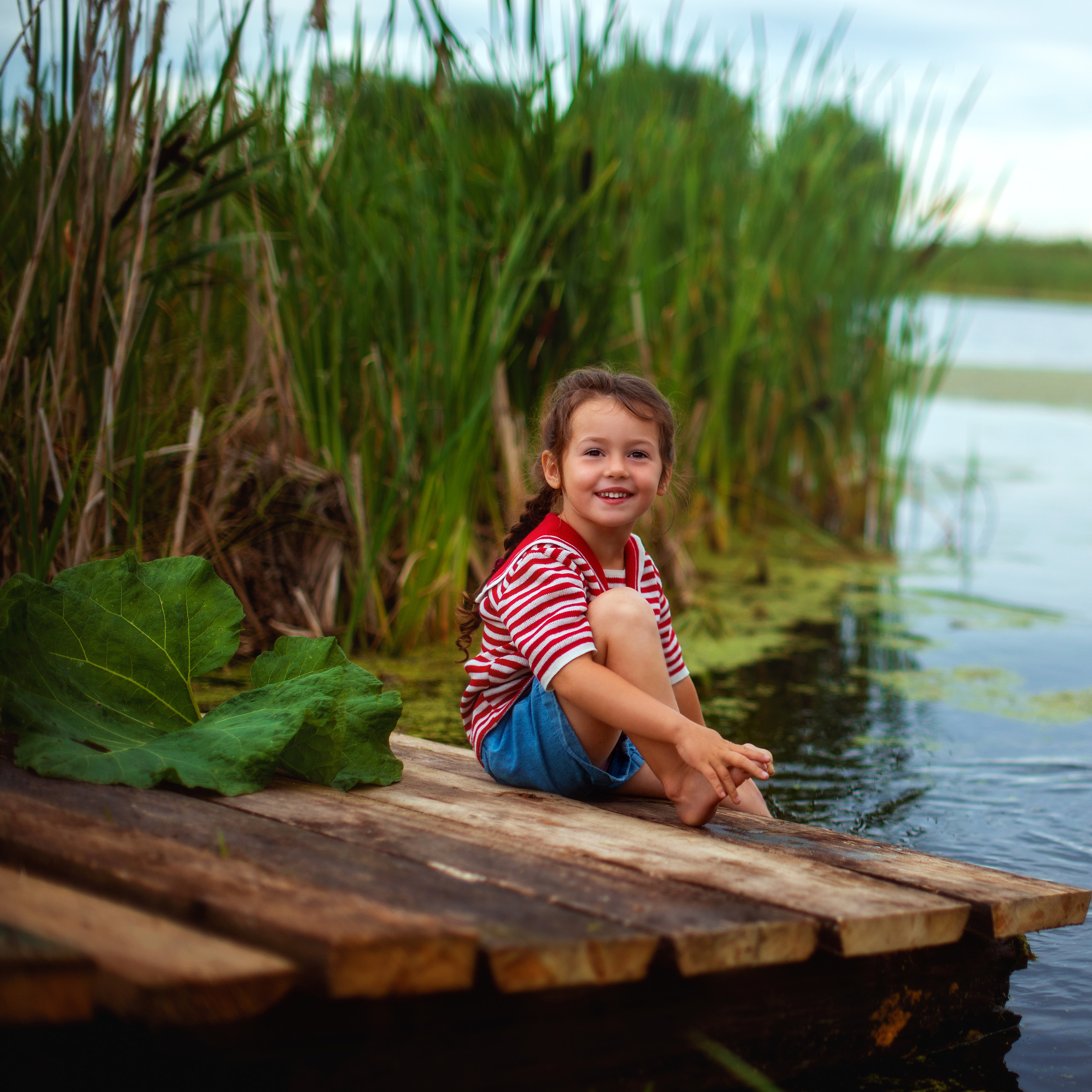 Рыбачка. Фотограф Альбина Вакунова