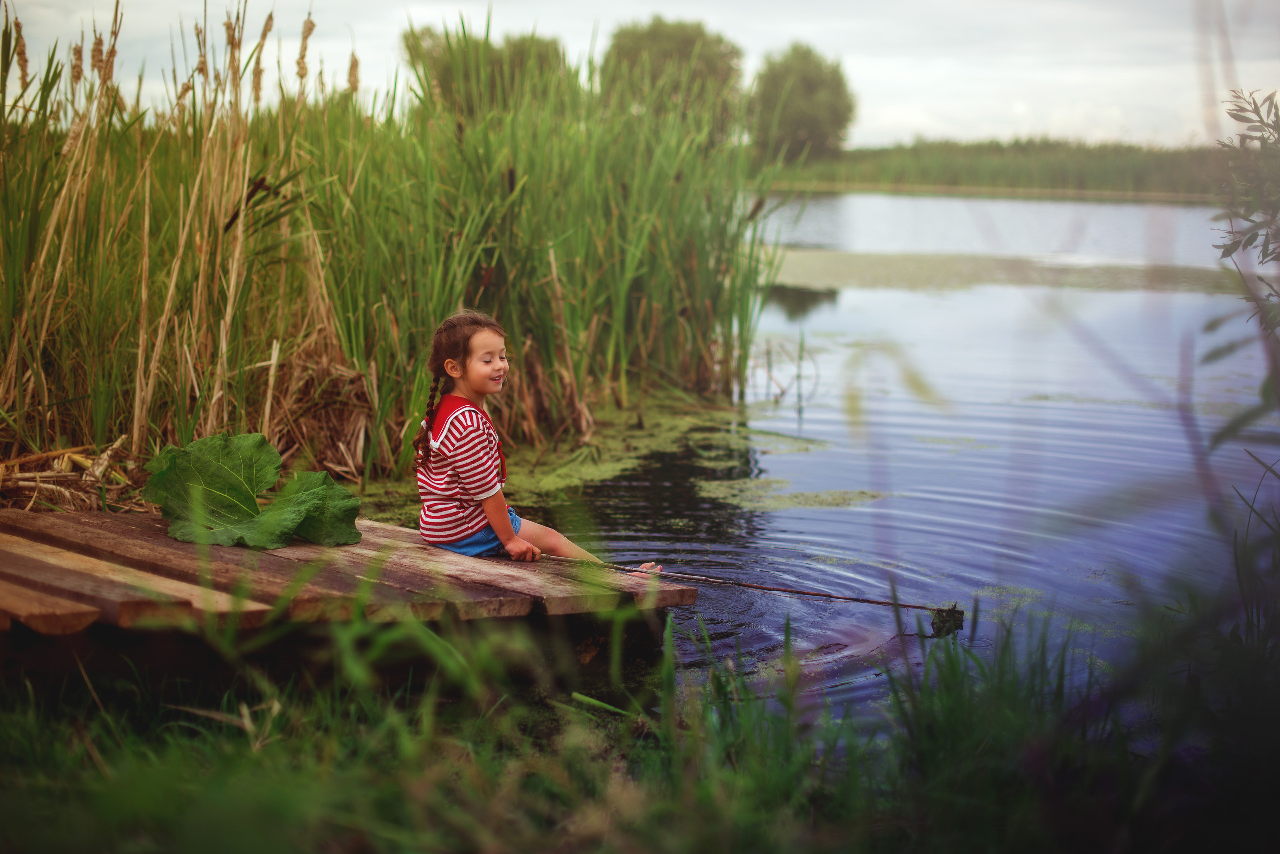 Рыбачка. Фотограф Альбина Вакунова