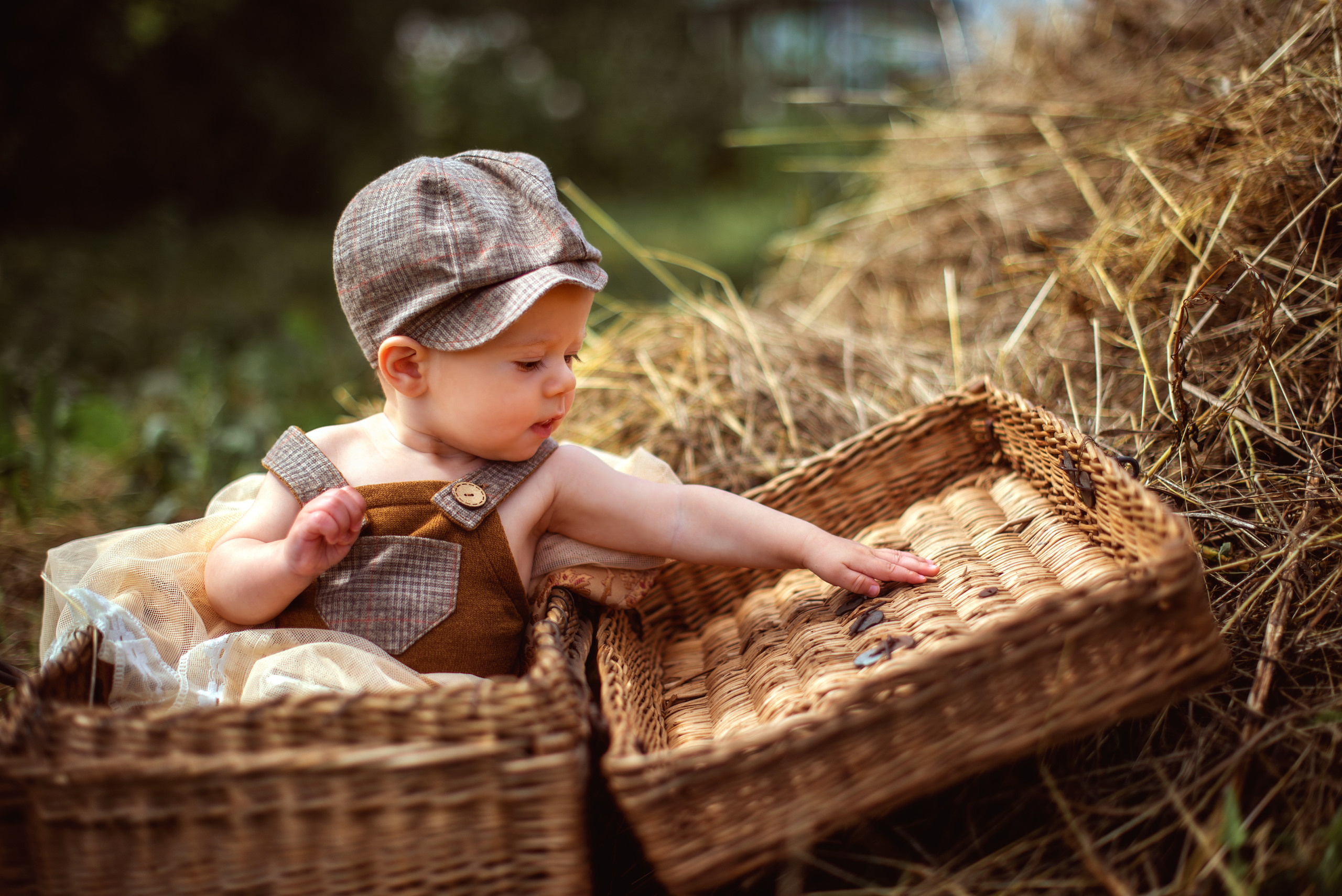 Лёня в поле. Фотограф Альбина Вакунова