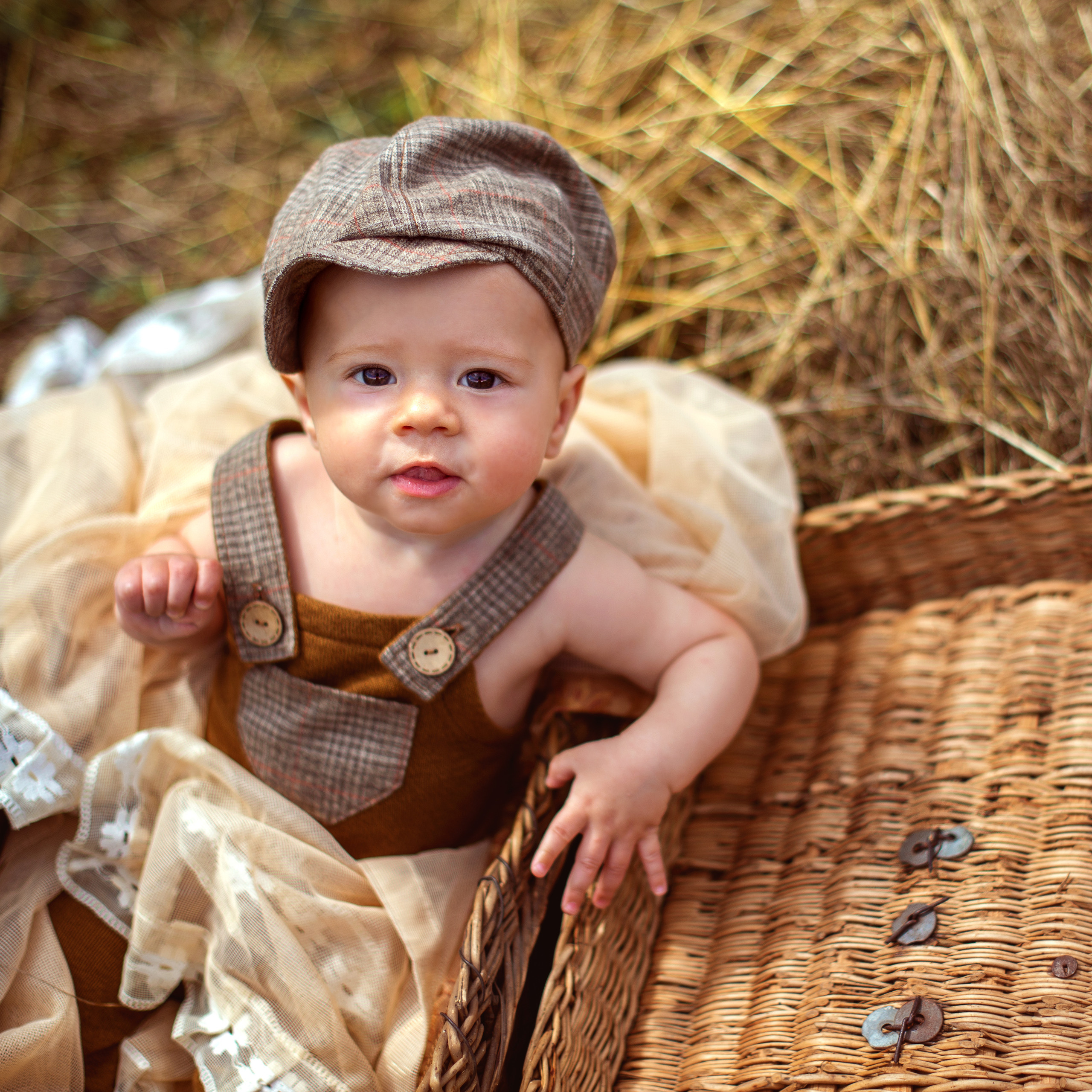 Лёня в поле. Фотограф Альбина Вакунова