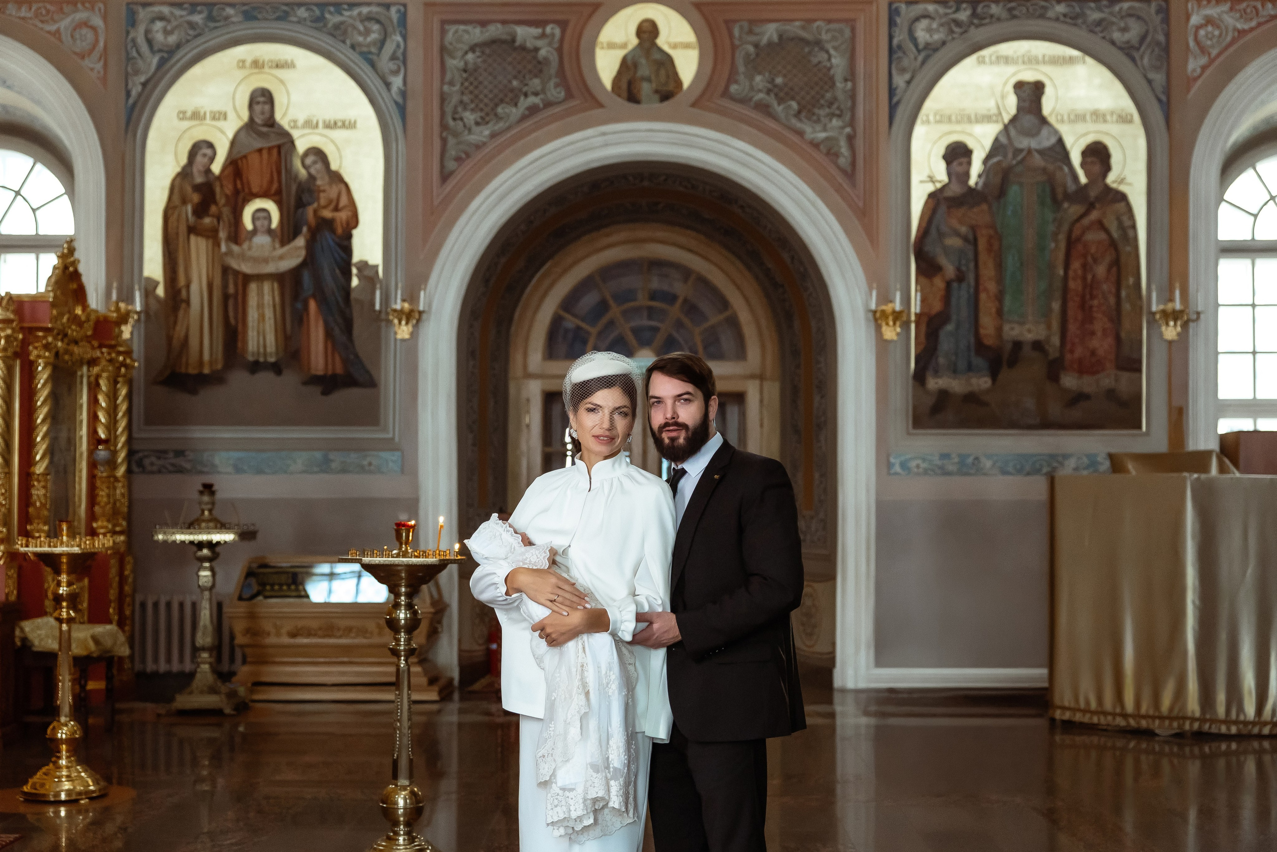 Крещения и венчания. Фотограф на крещение в Москве Нина Лобасова