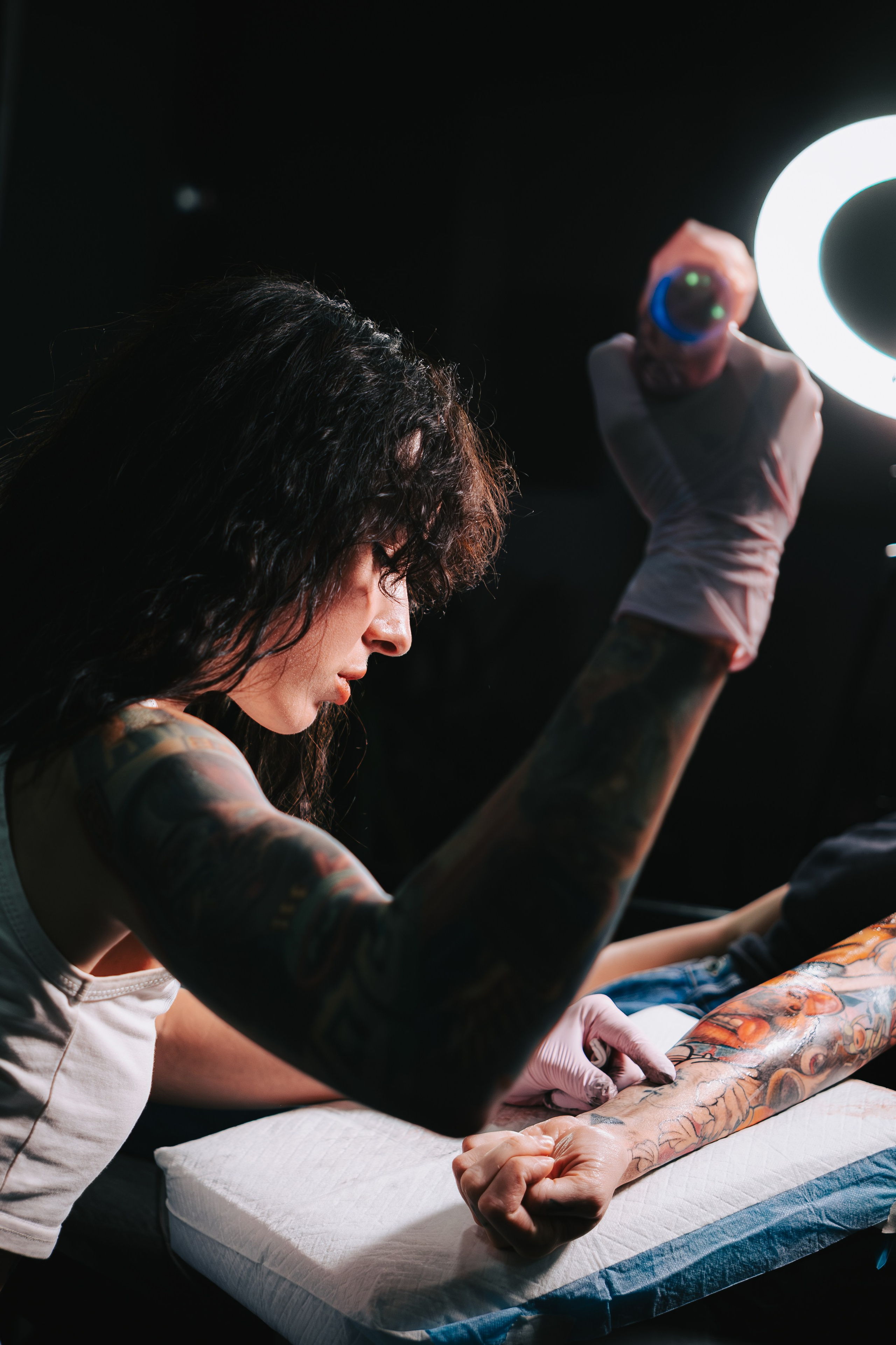 Съемка для личного бренда Kolesnikova Tattoo. Коммерческий и Портретный Фотограф Симферополь Крым Максим Махо