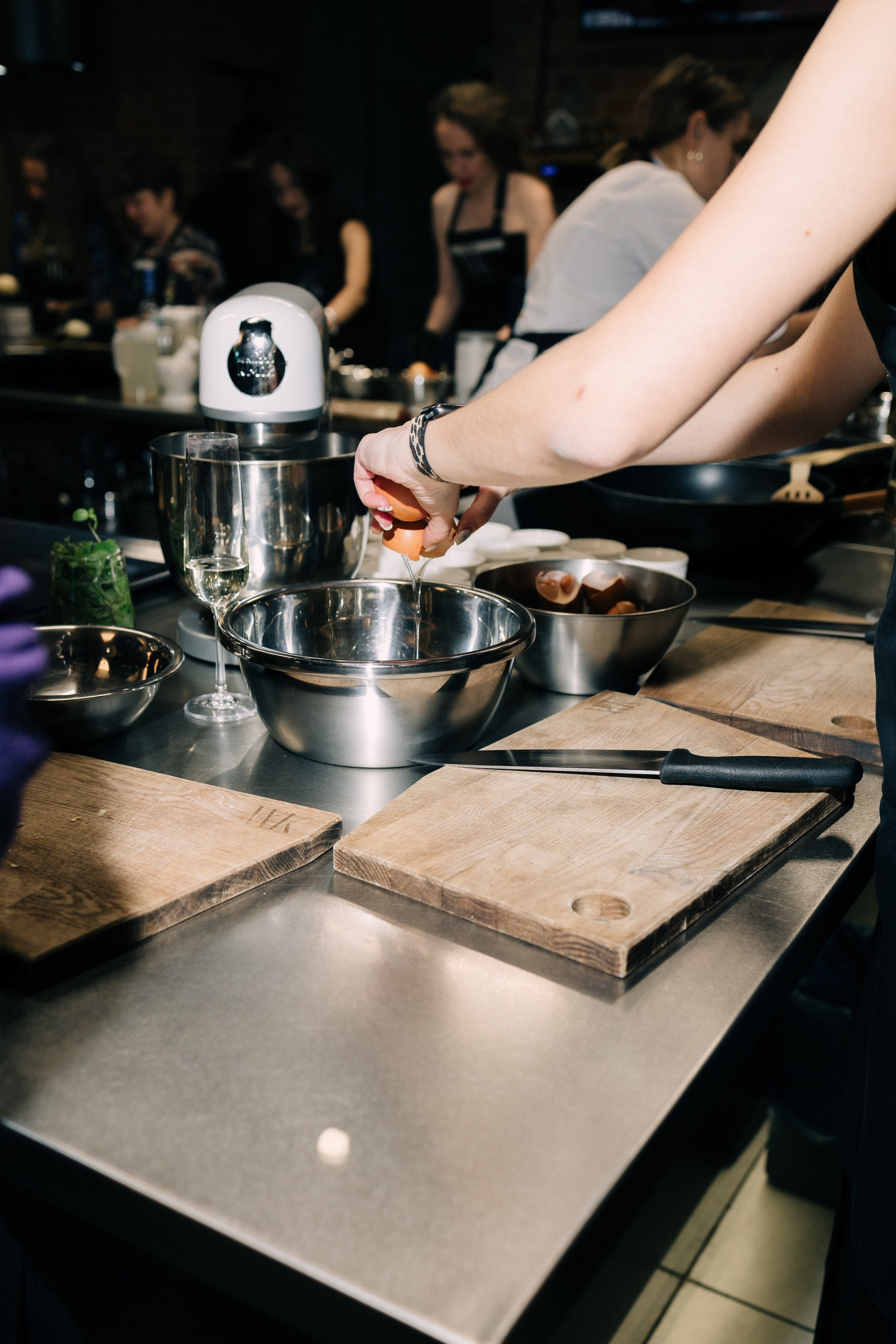 Кулинарный Мастер-класс компании Медок. Фотограф Артем Бросов в Санкт-Петербурге и Дубае