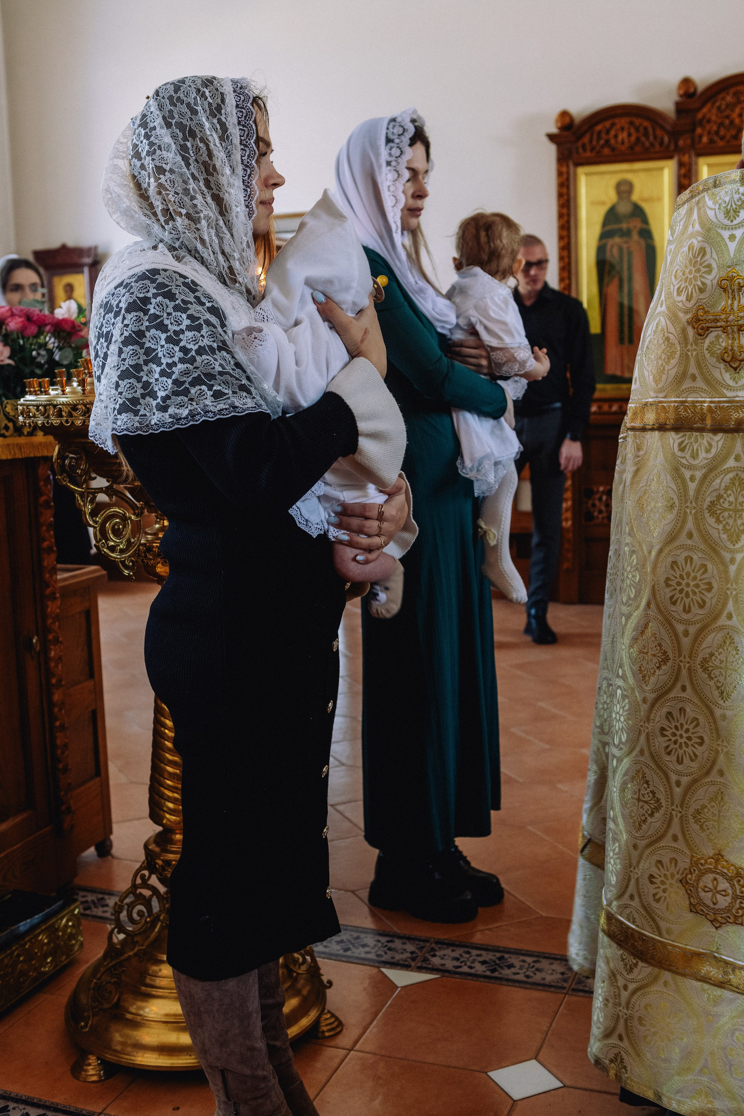 Крещение Артема и Полины. Фотограф в Курске Смирнов Евгений