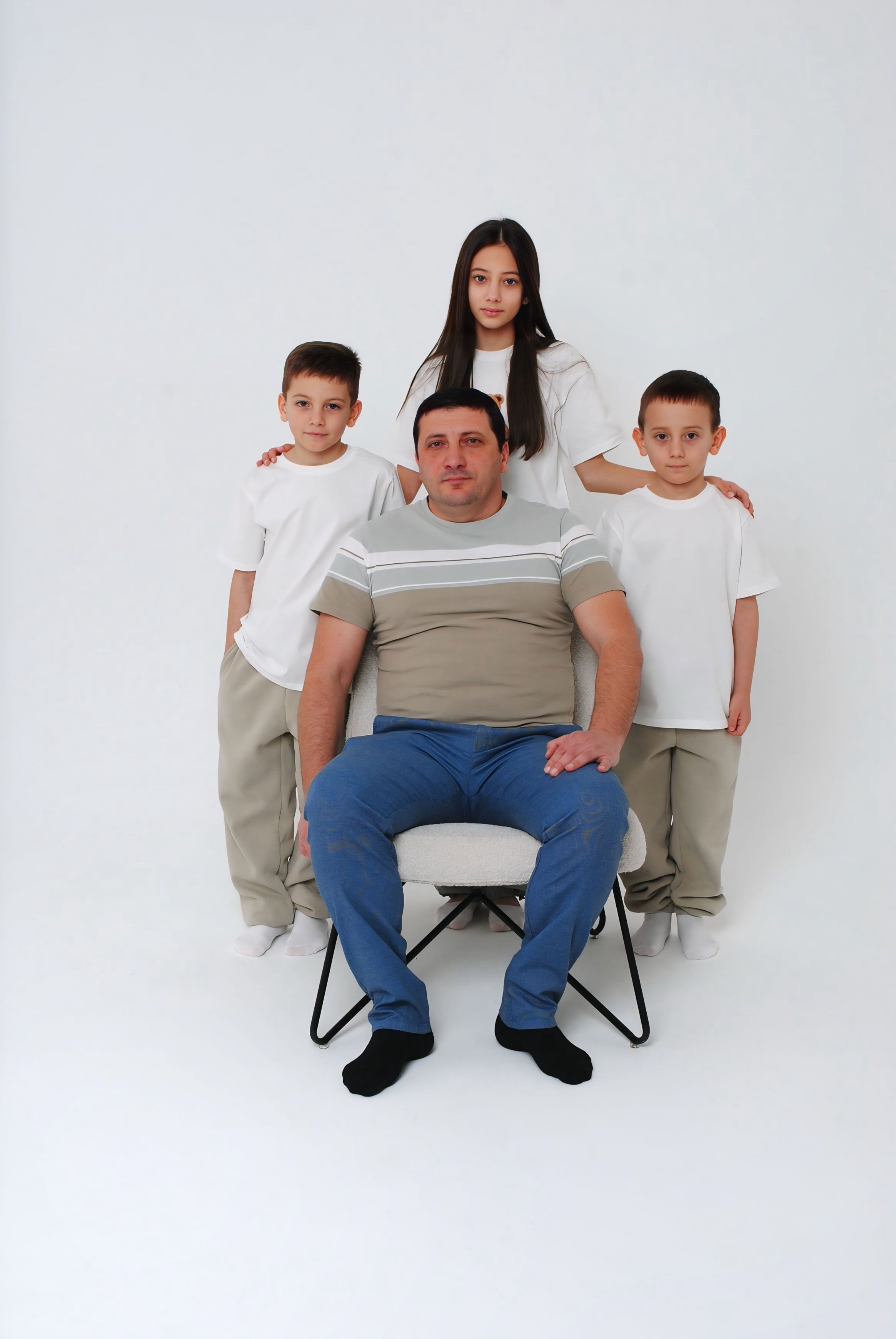 Луиза и семья. Фотограф Мария Мусаелян