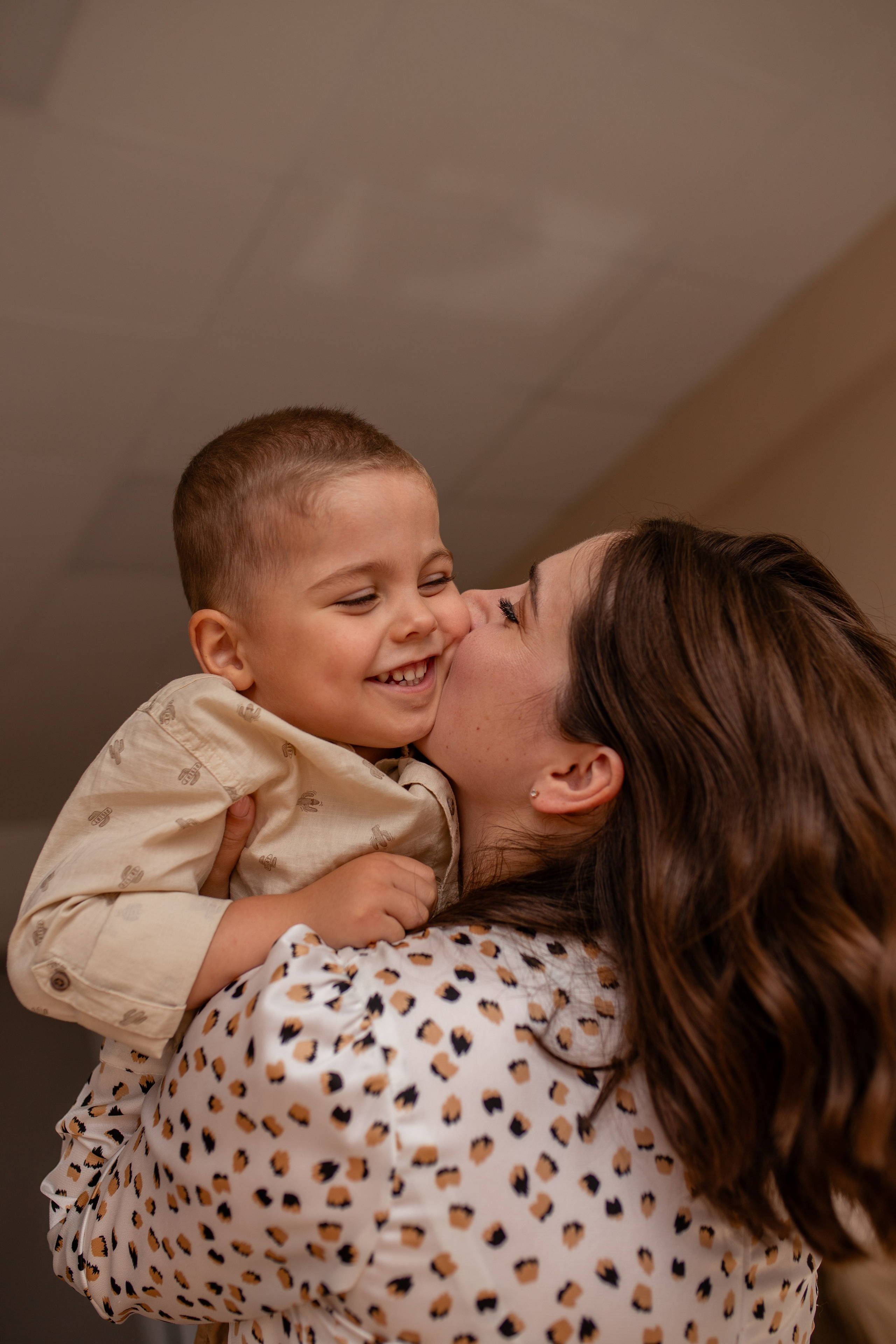 Надежда, Григорий и Ваня с семьёй