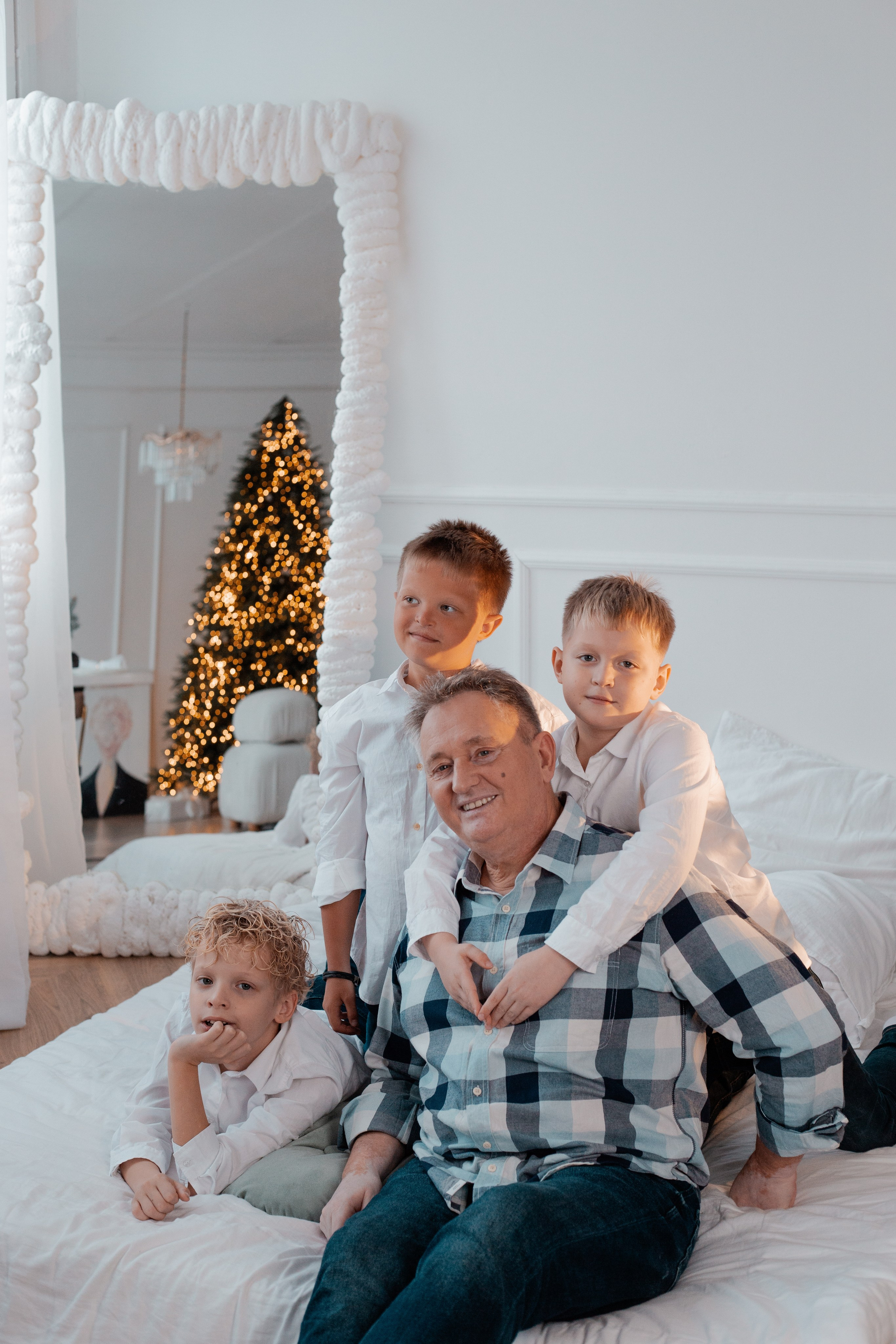 Инна с семьёй