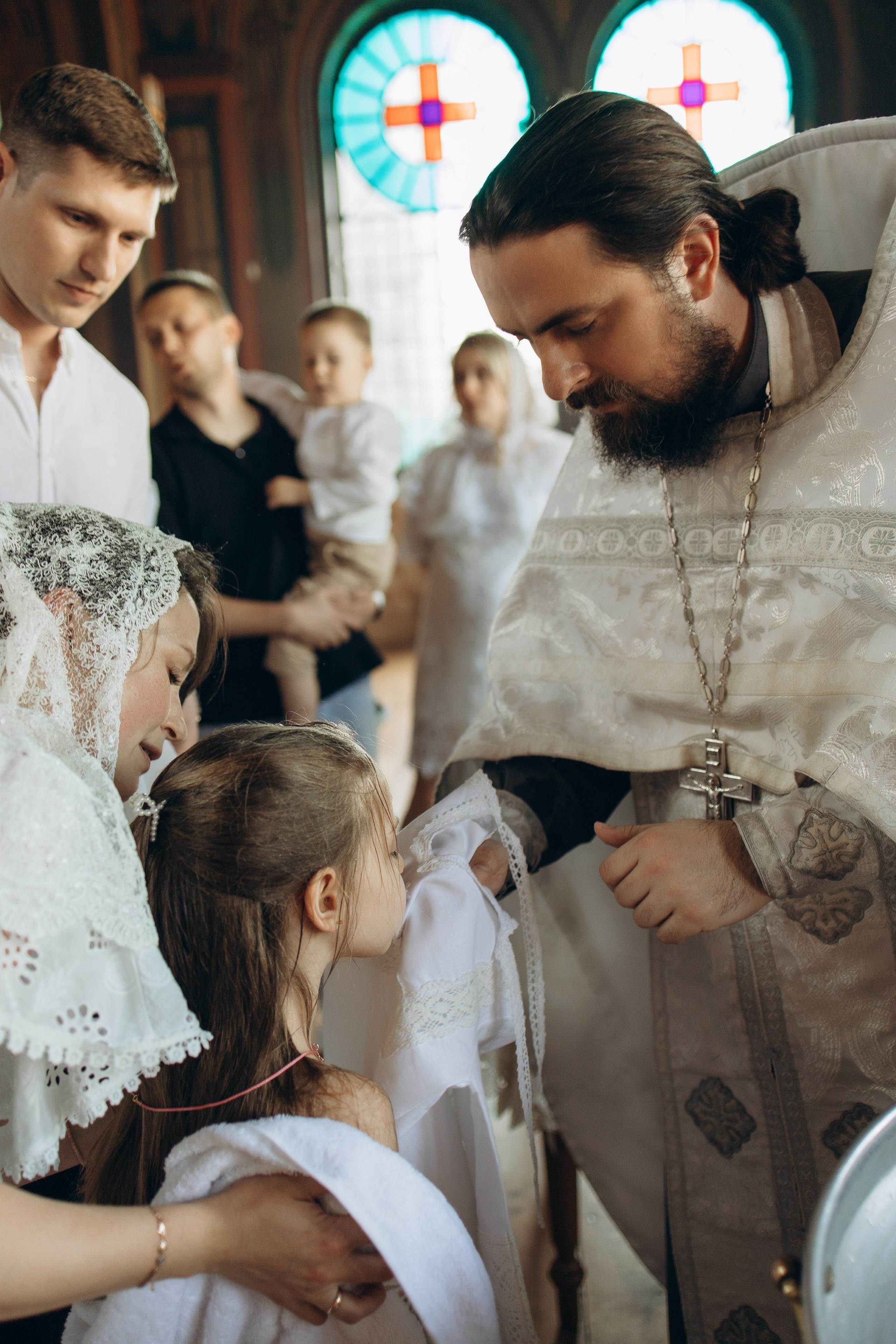 Двойное крещение Анны и Саши. Самый теплый фотограф в Краснодаре Рябоконь Ксения