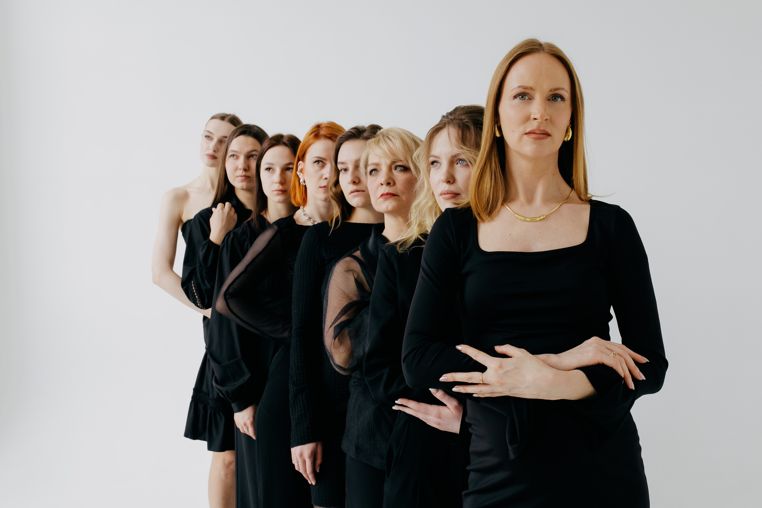 Фотоссесия коллектива Модельной школы. Фотограф в Кирове Настя Шабардина