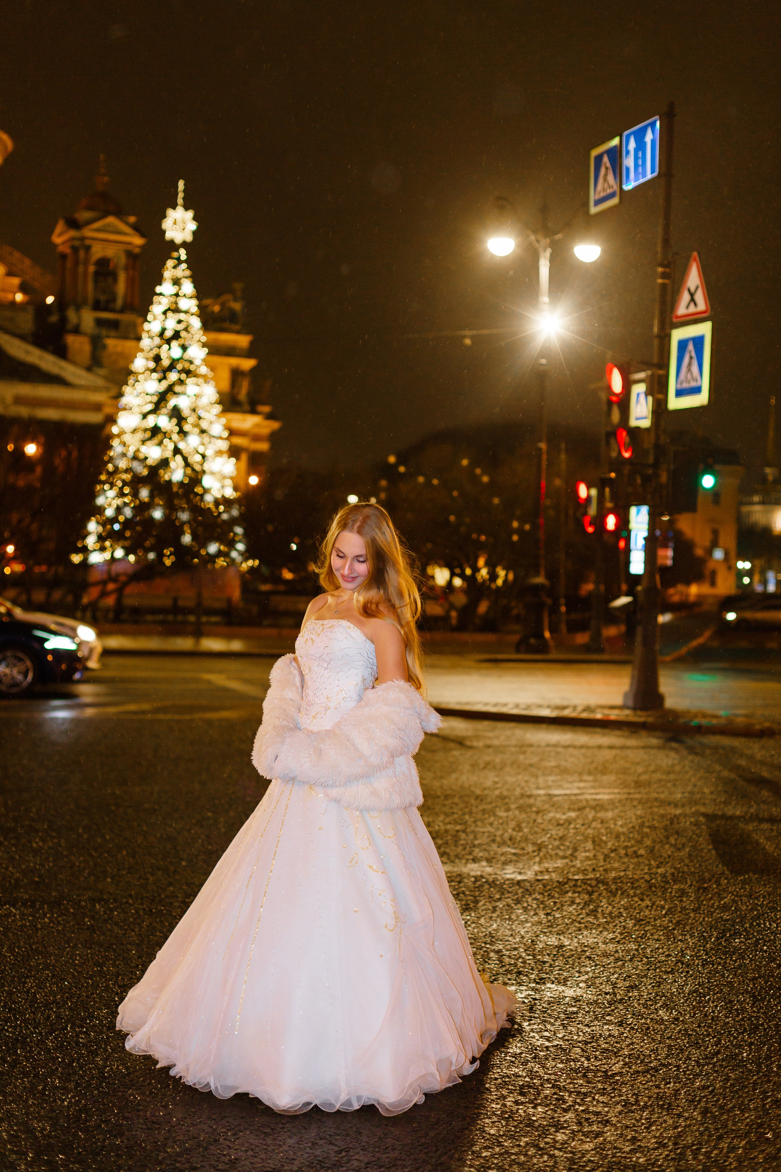 Прогулка по Новогоднему ночному Санкт- Петербургу. Свадебный и семейный фотограф Спб Бошман Ирина