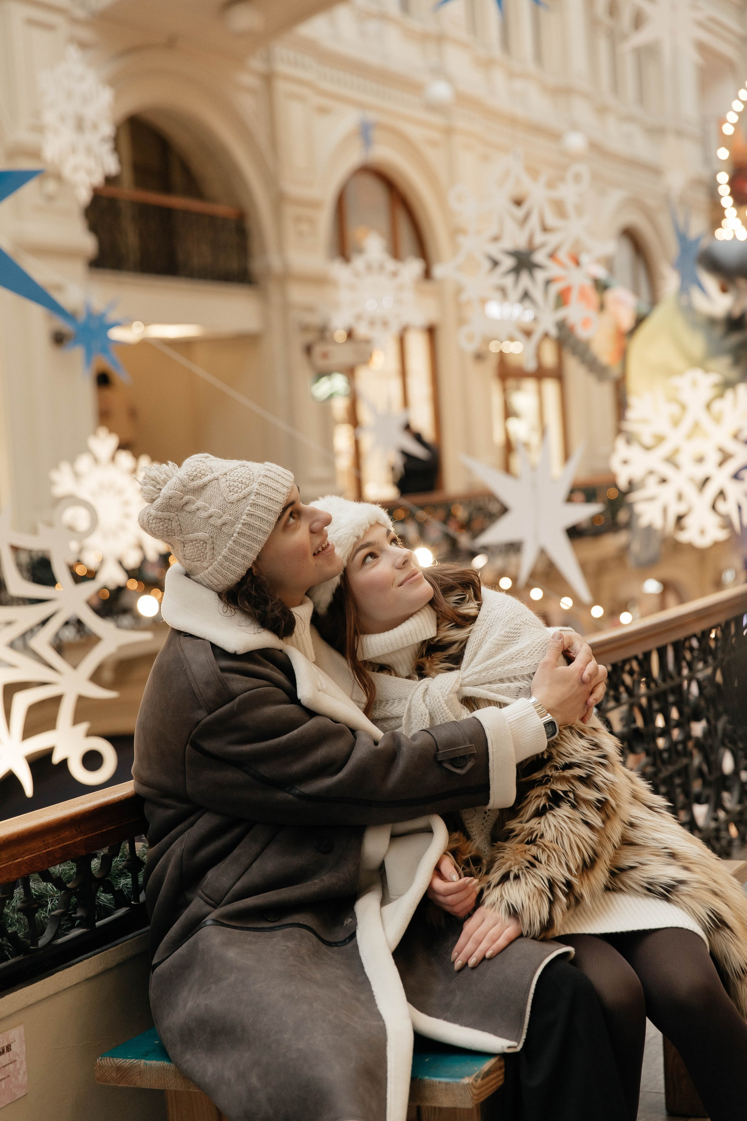 Зимняя история любви. Фотограф индивидуальных женских портретов и LOVEstory в Москве